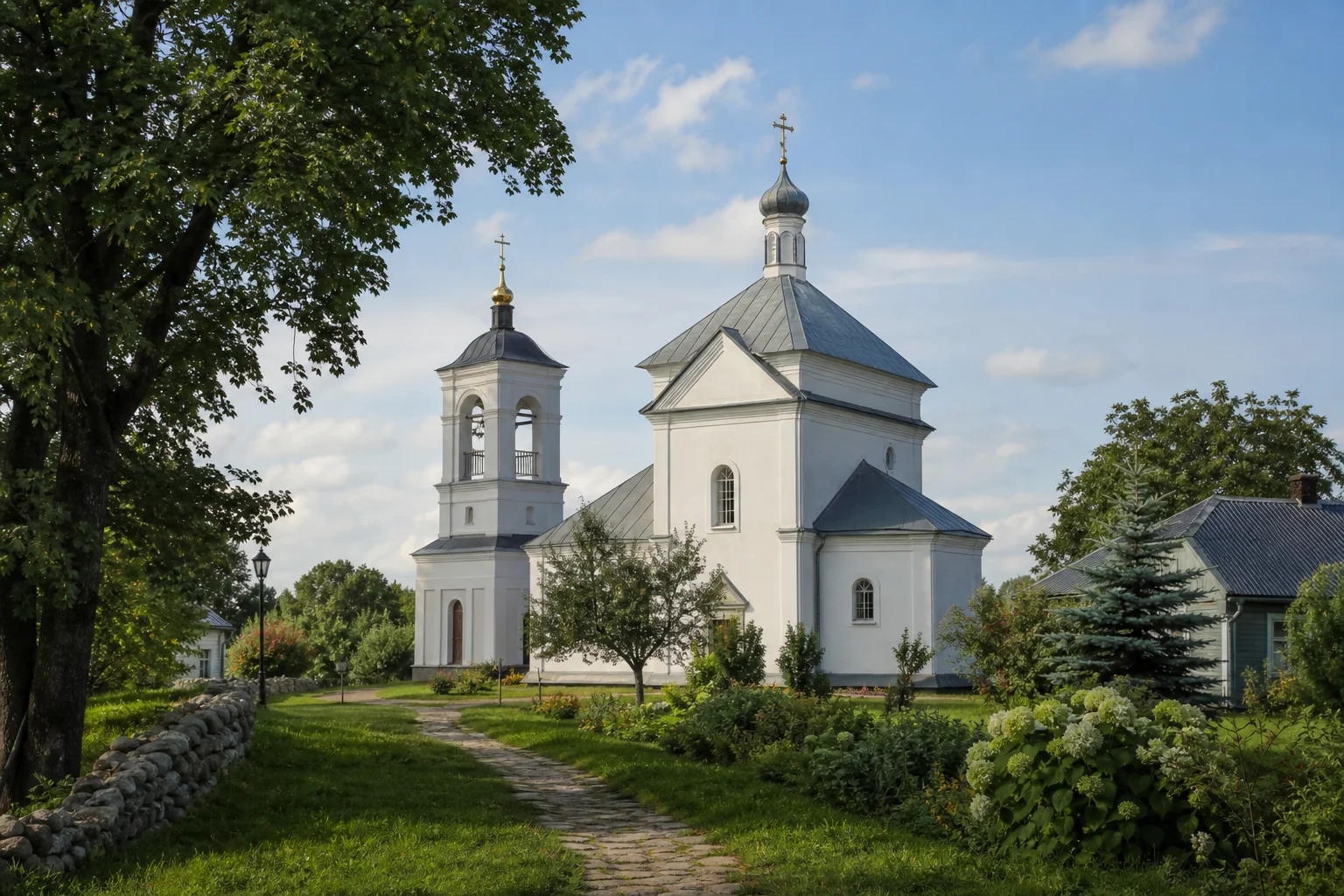 Крестовоздвиженская церковь в деревне Жировичи