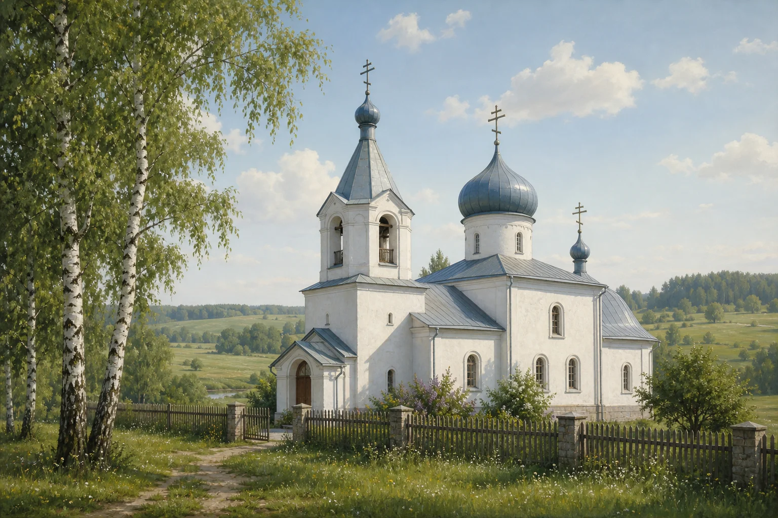 Крестовоздвиженская церковь в Зельзине