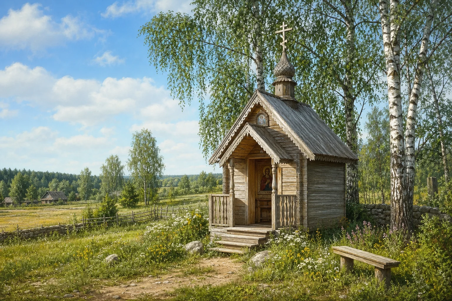 Крестовоздвиженская часовня в Дубое