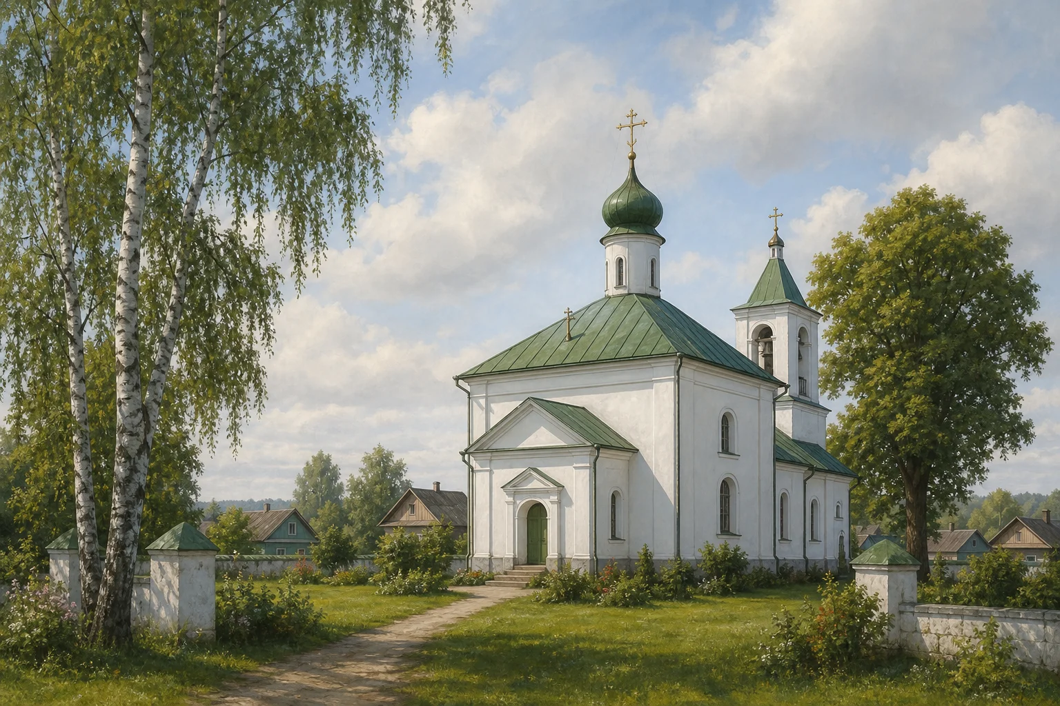 Крошин, церковь св. Пантелеймона