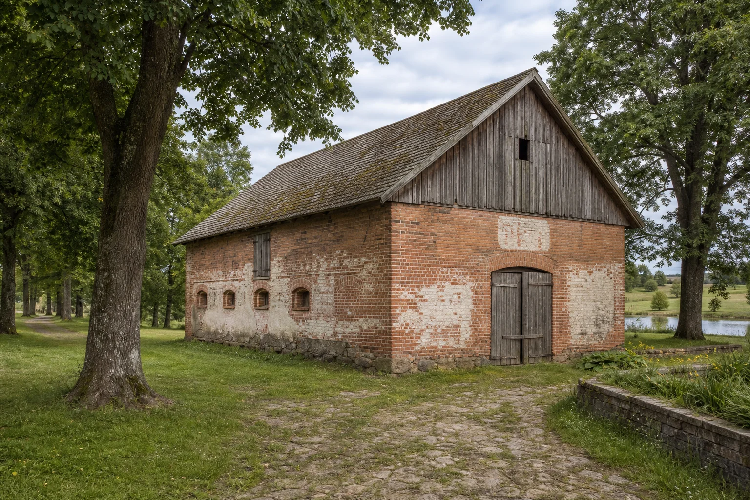 Кулевщина, усадьба: амбар