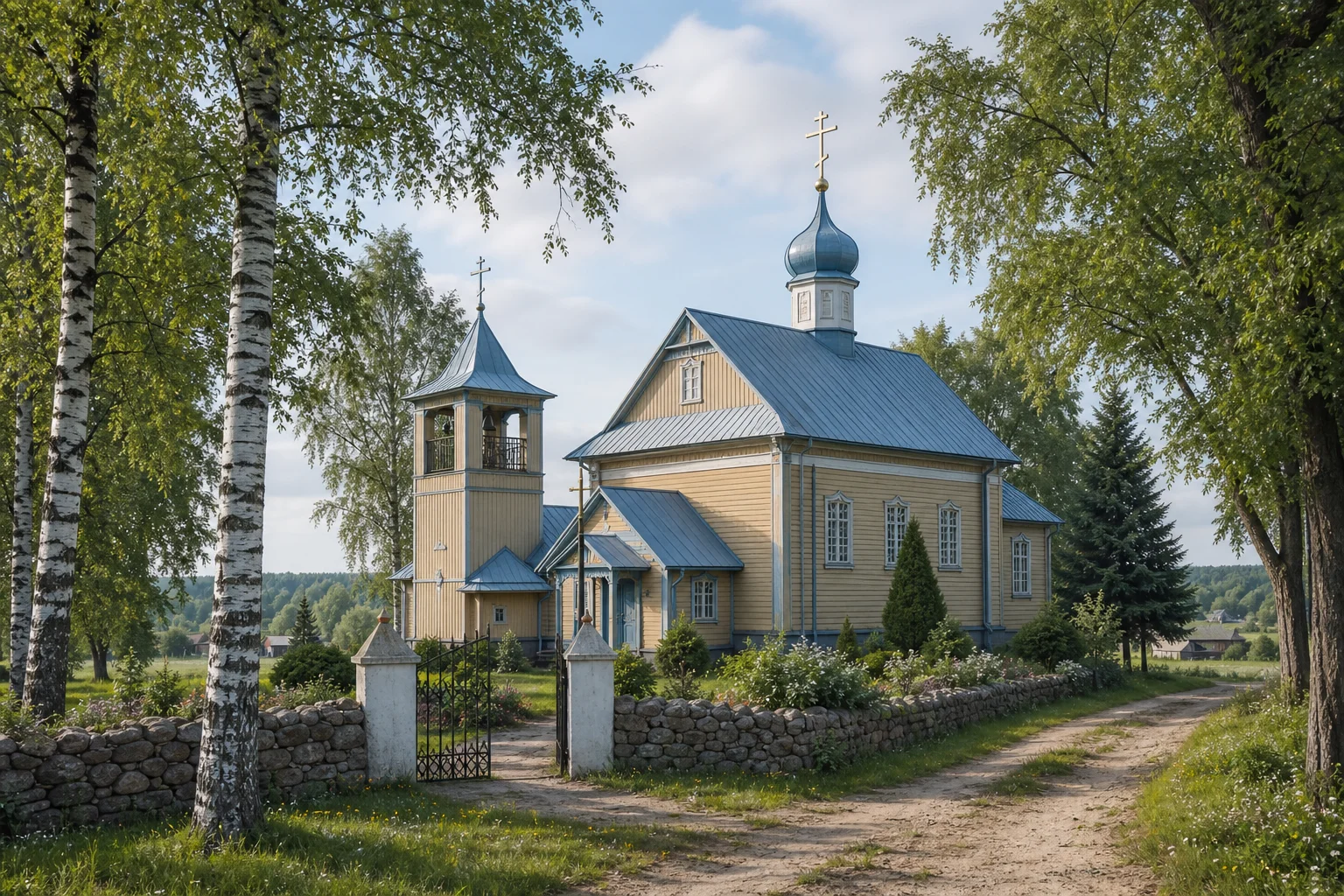 Куписк, церковь св. Георгия (дерев.)