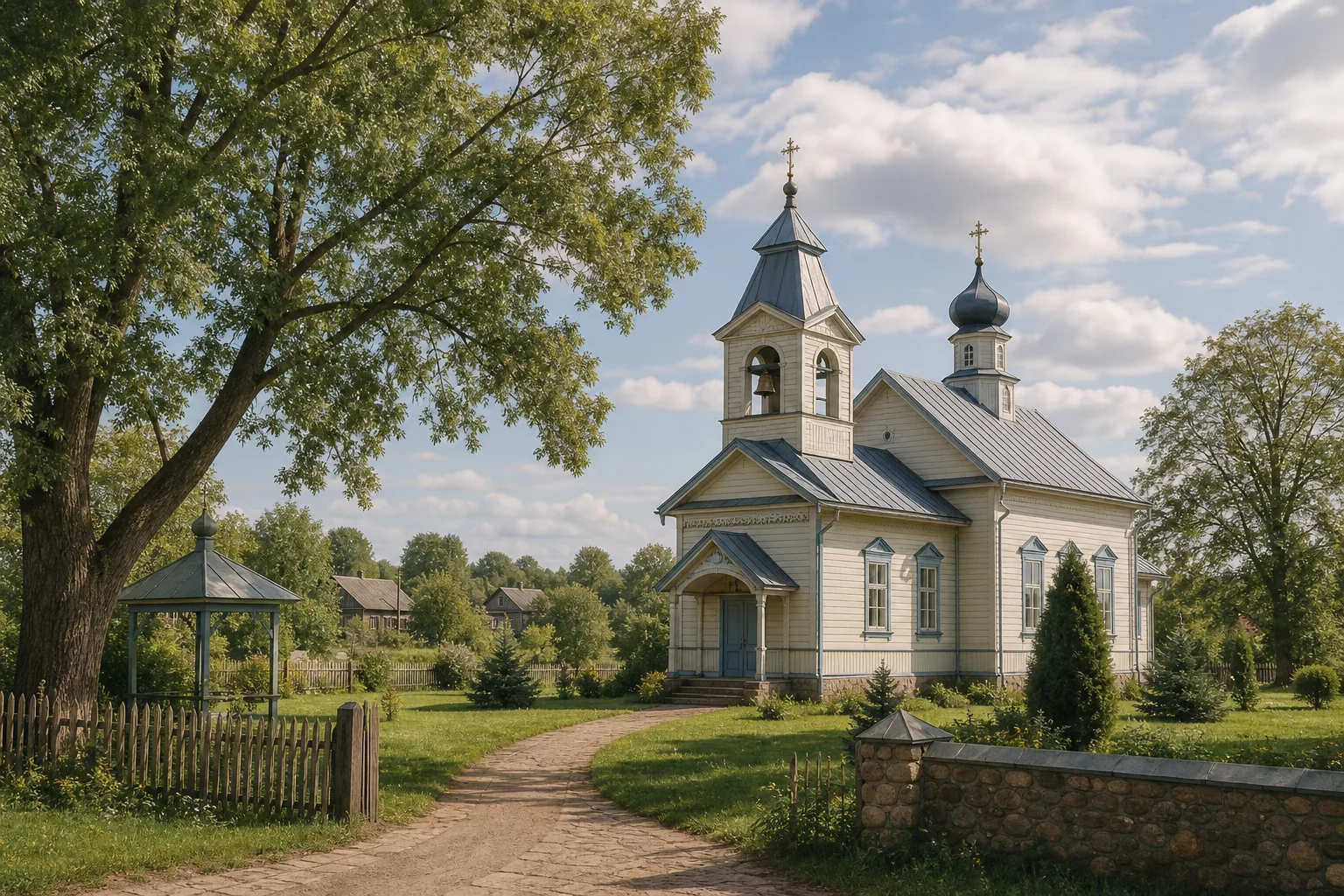Лань. Свято-Покровская церковь