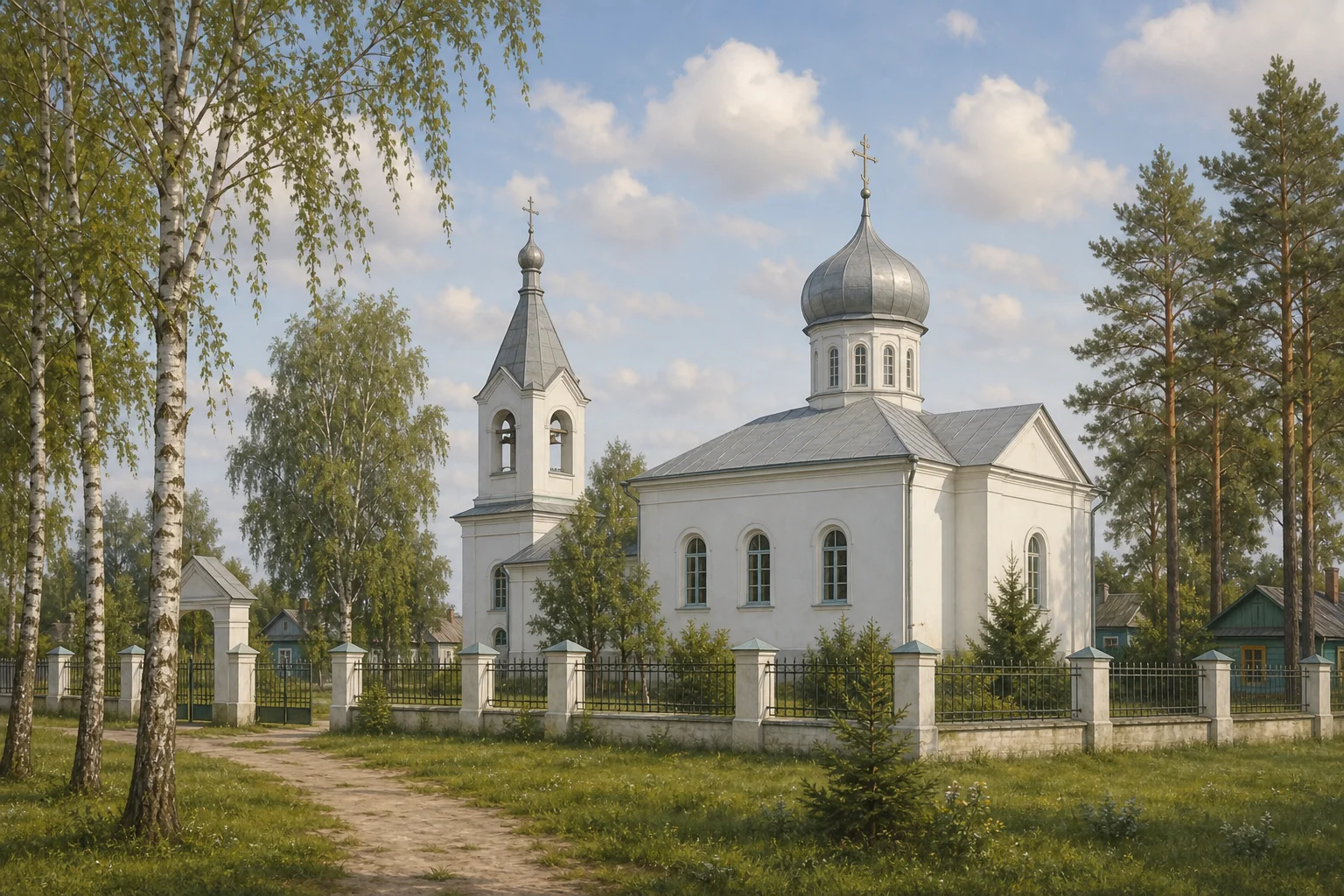 Лельчицы. Храм Святой Троицы