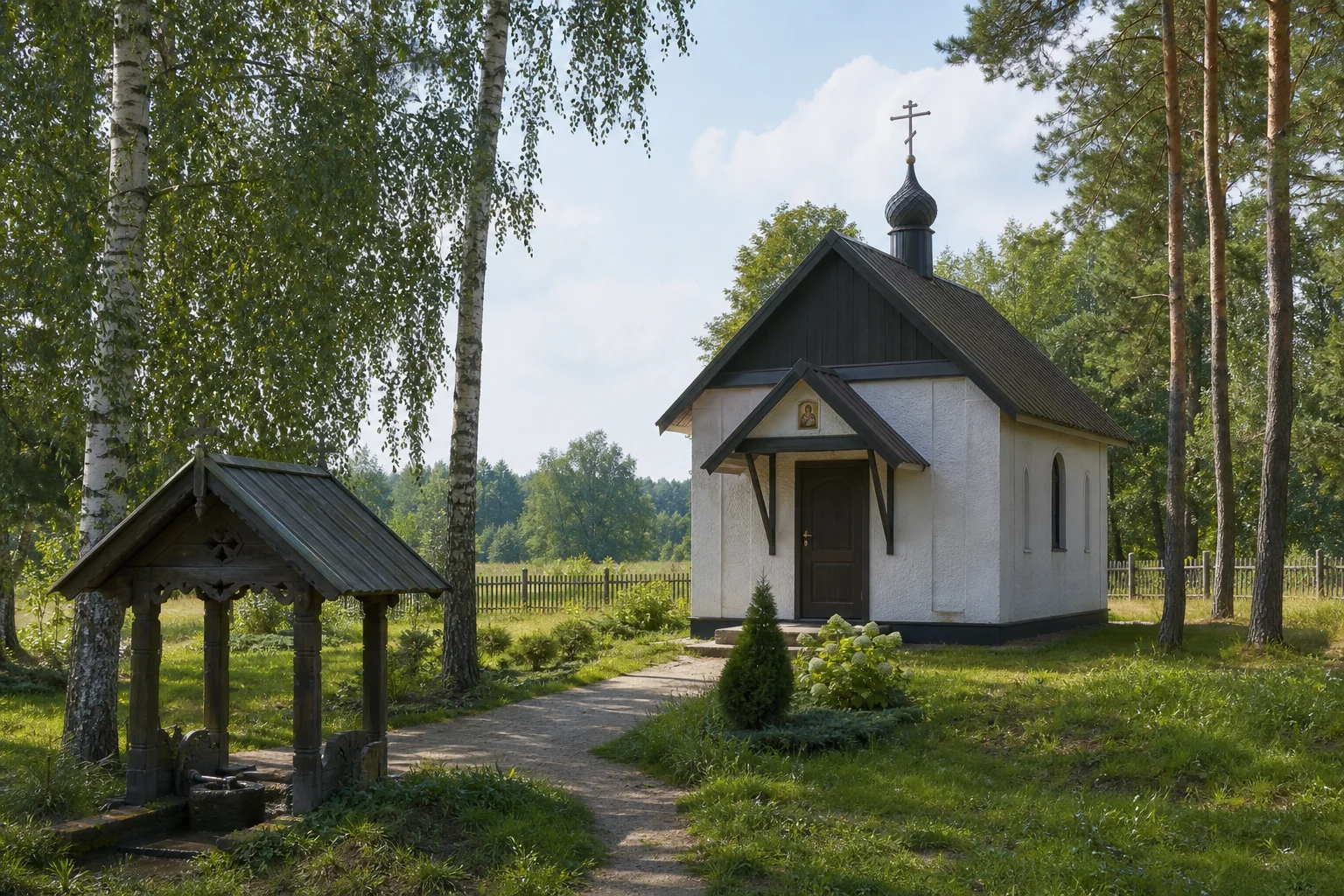 Ленин. Старинное еврейское кладбище и часовня