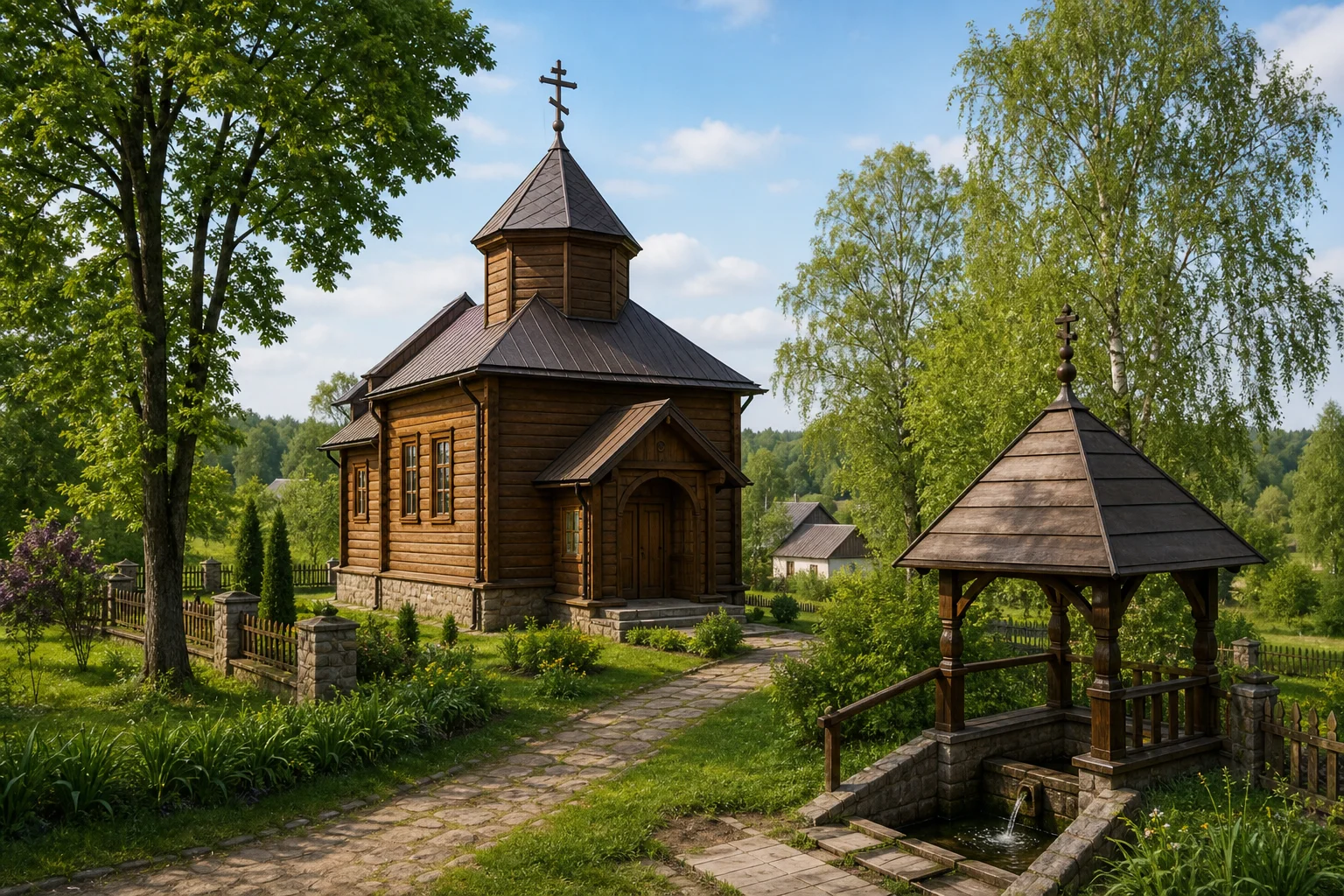 Леоновичи, часовня (дерев.)
