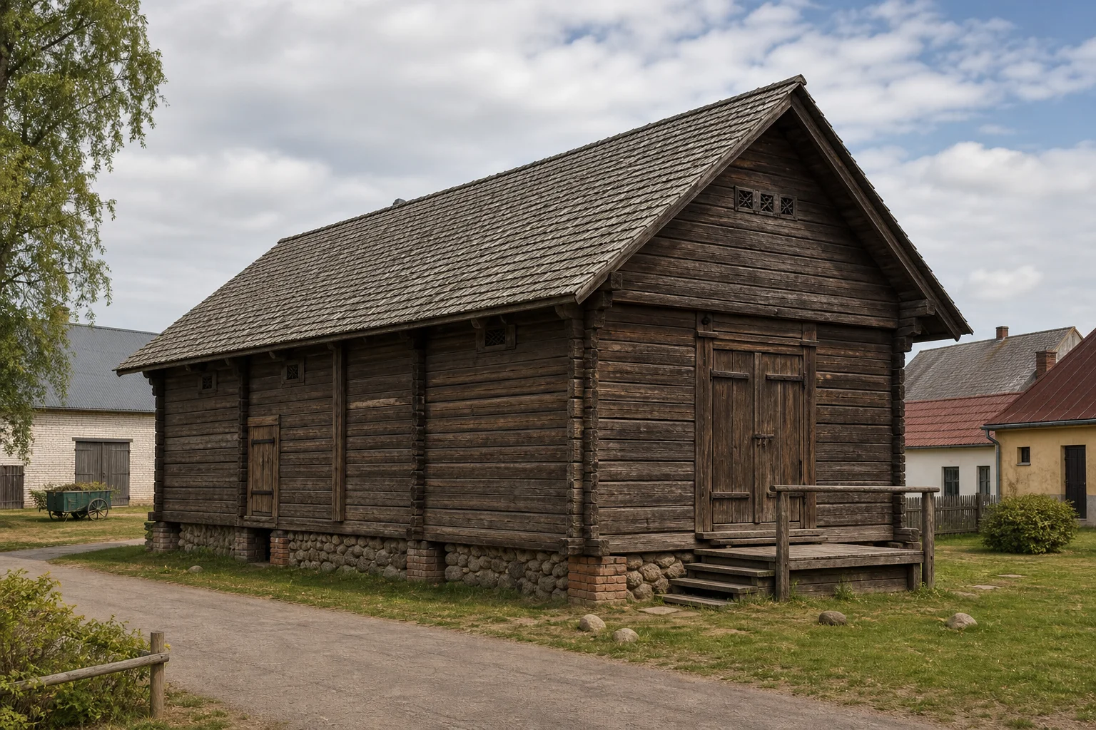 Лопухово, амбар (дерев.)