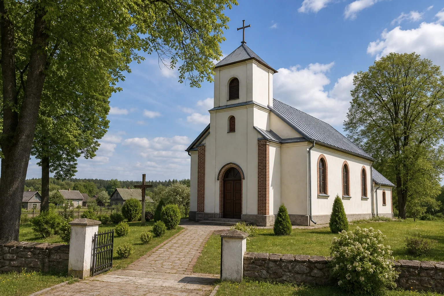 Лоша, часовня католич. Божьего Милосердия (дерев.)