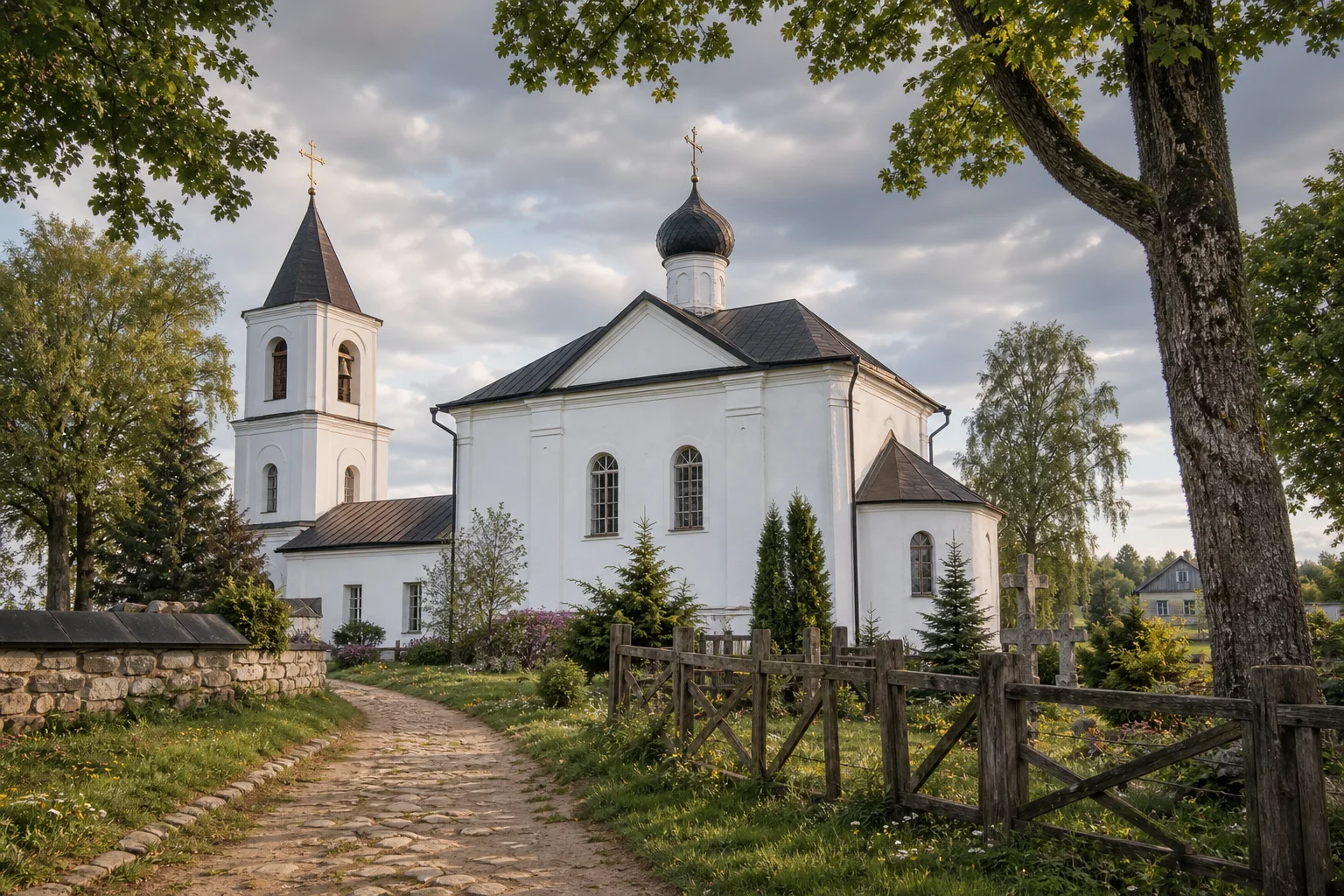 Луки. Воскресенская церковь