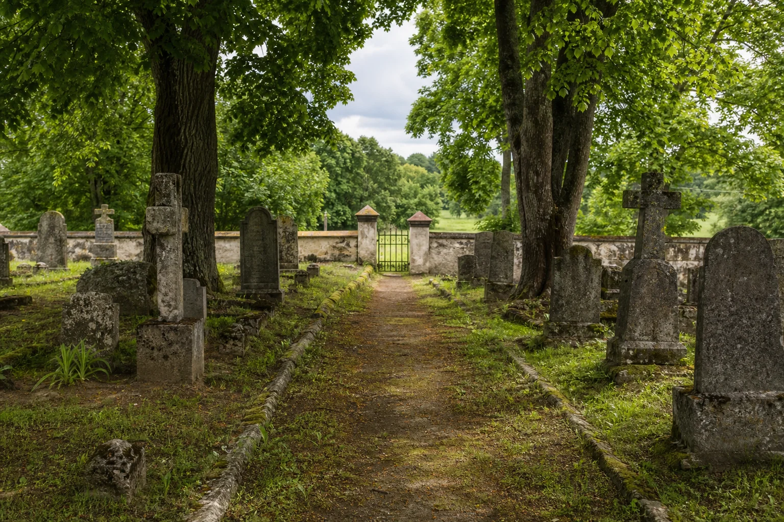 Луначарское, кладбище еврейское
