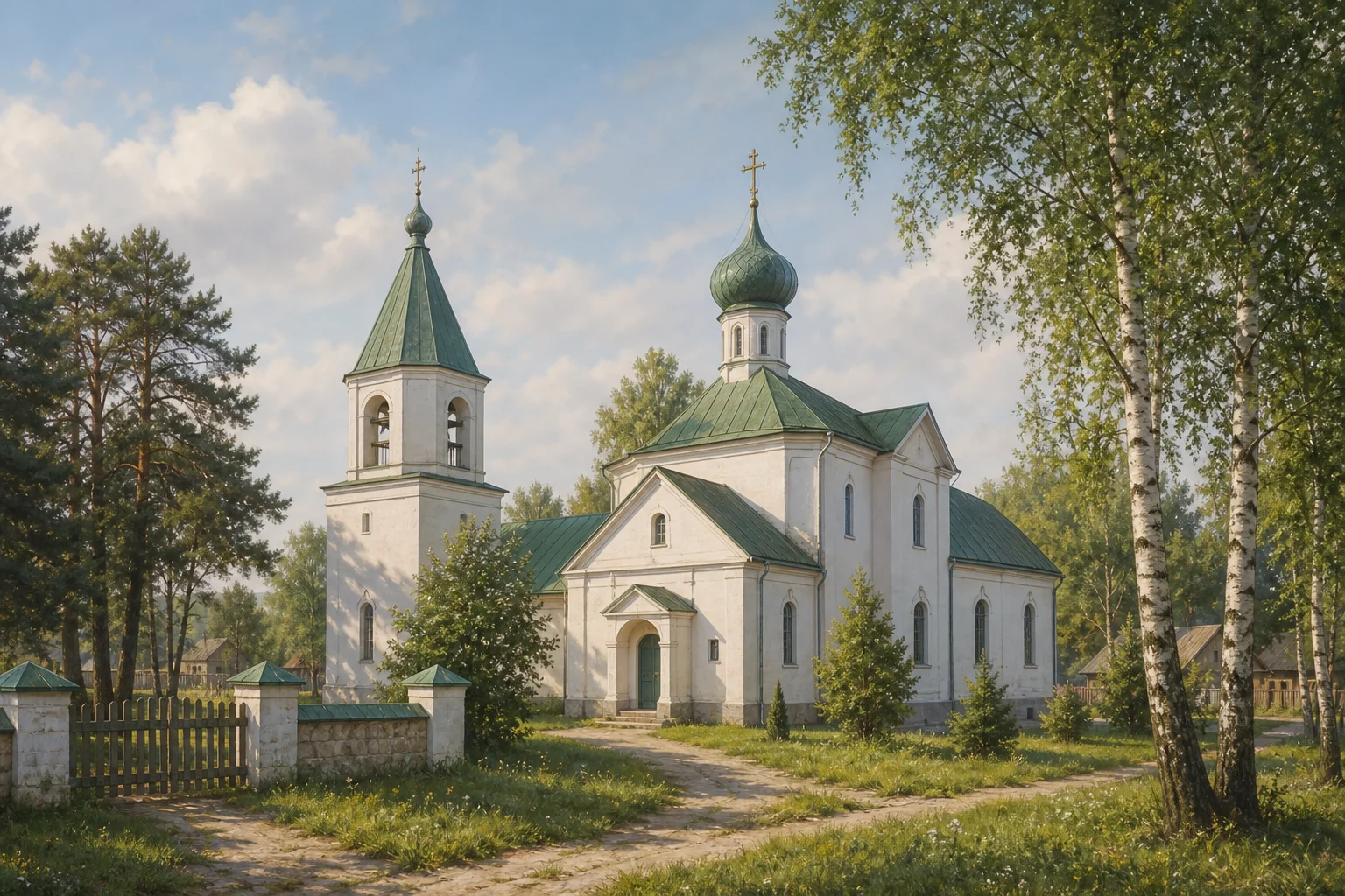 Лунин. Церковь Бориса и Глеба