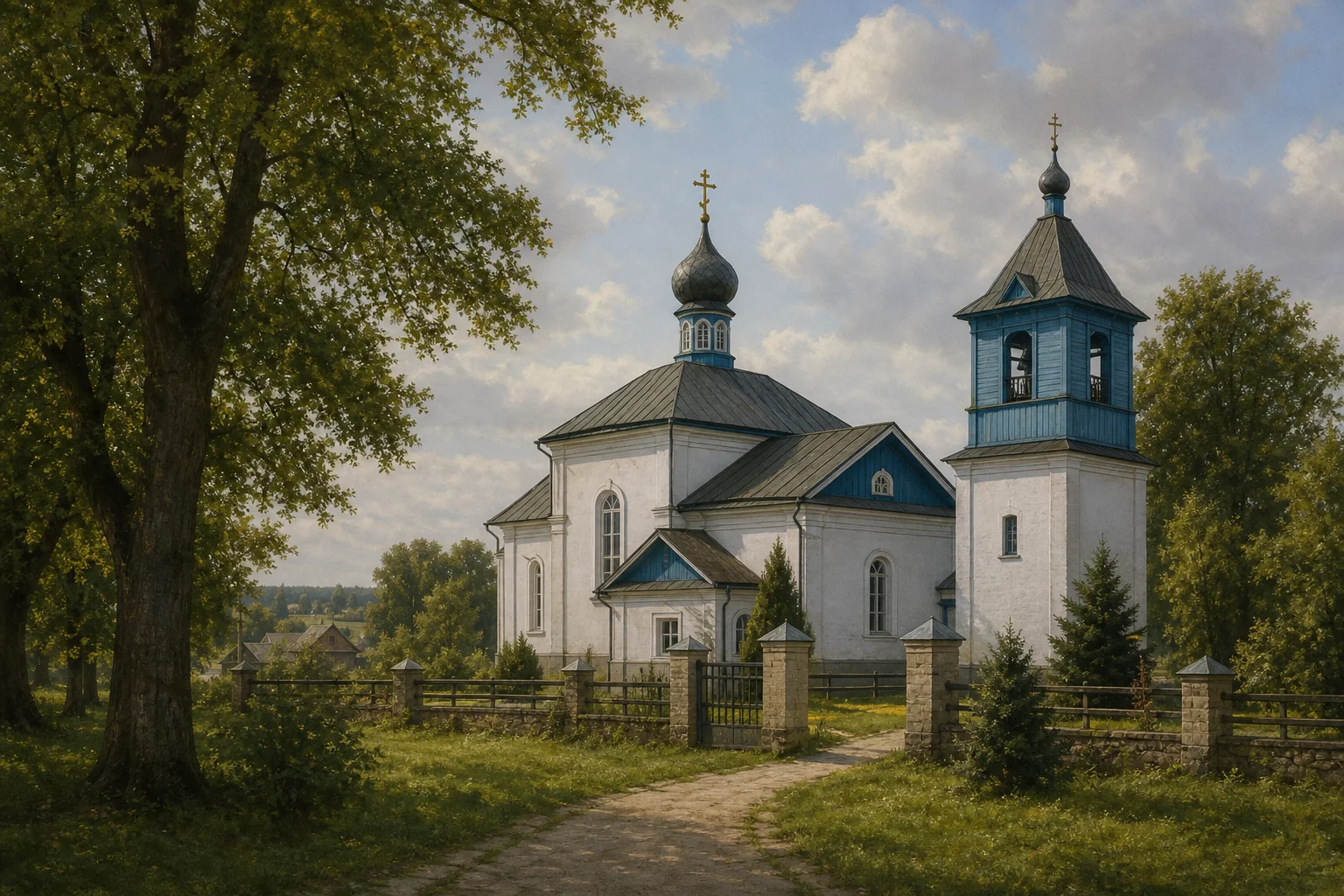 Лунно. Церковь Святого Иоанна Предтечи