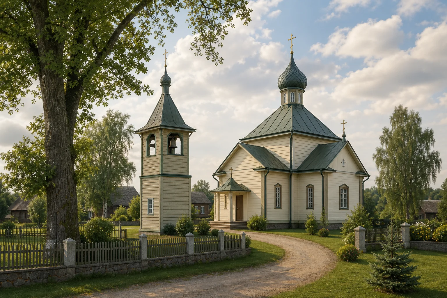 Лядовичи. Церковь Святой Параскевы Сербской