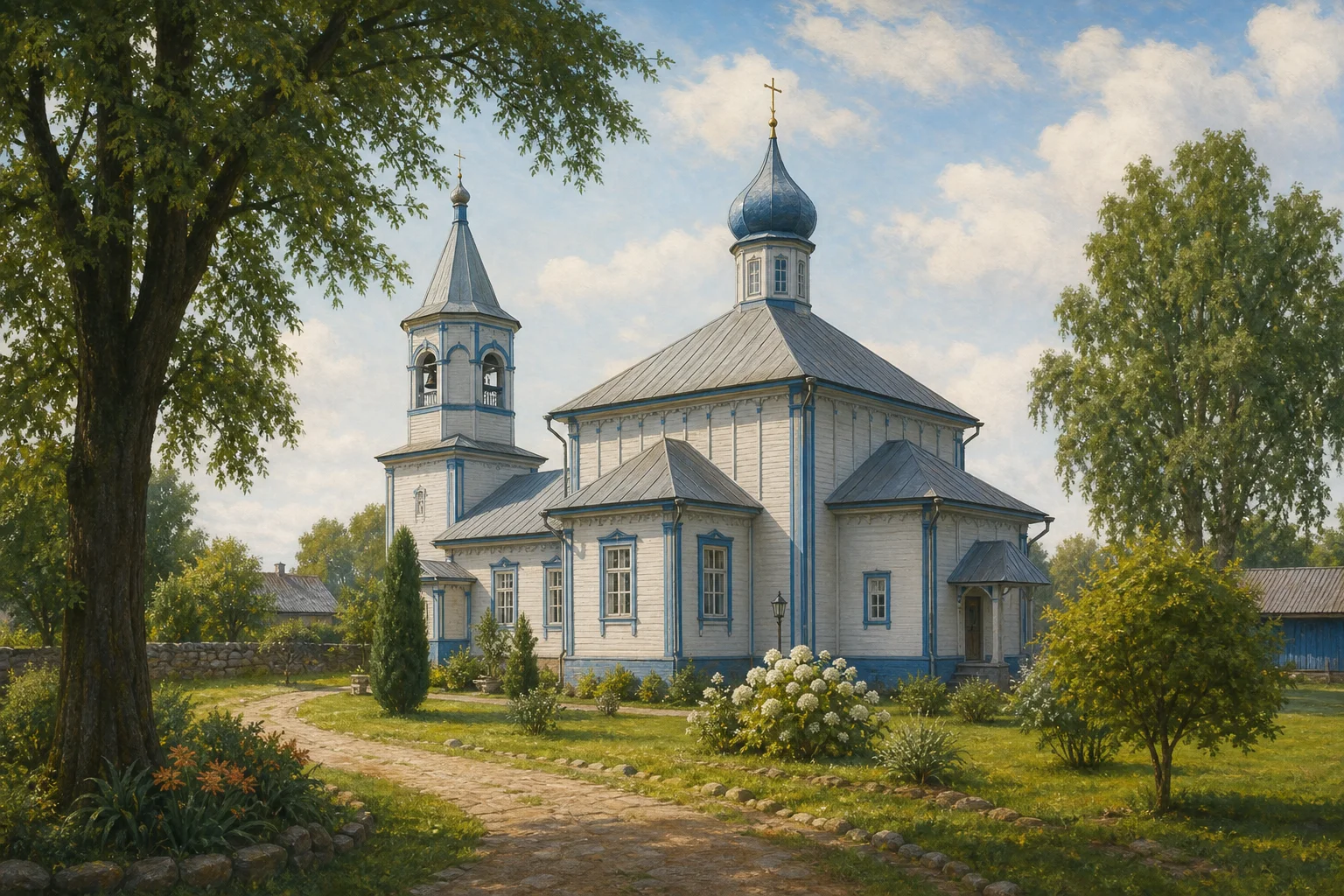 Ляховичи, церковь Рождества Богородицы (дерев.)