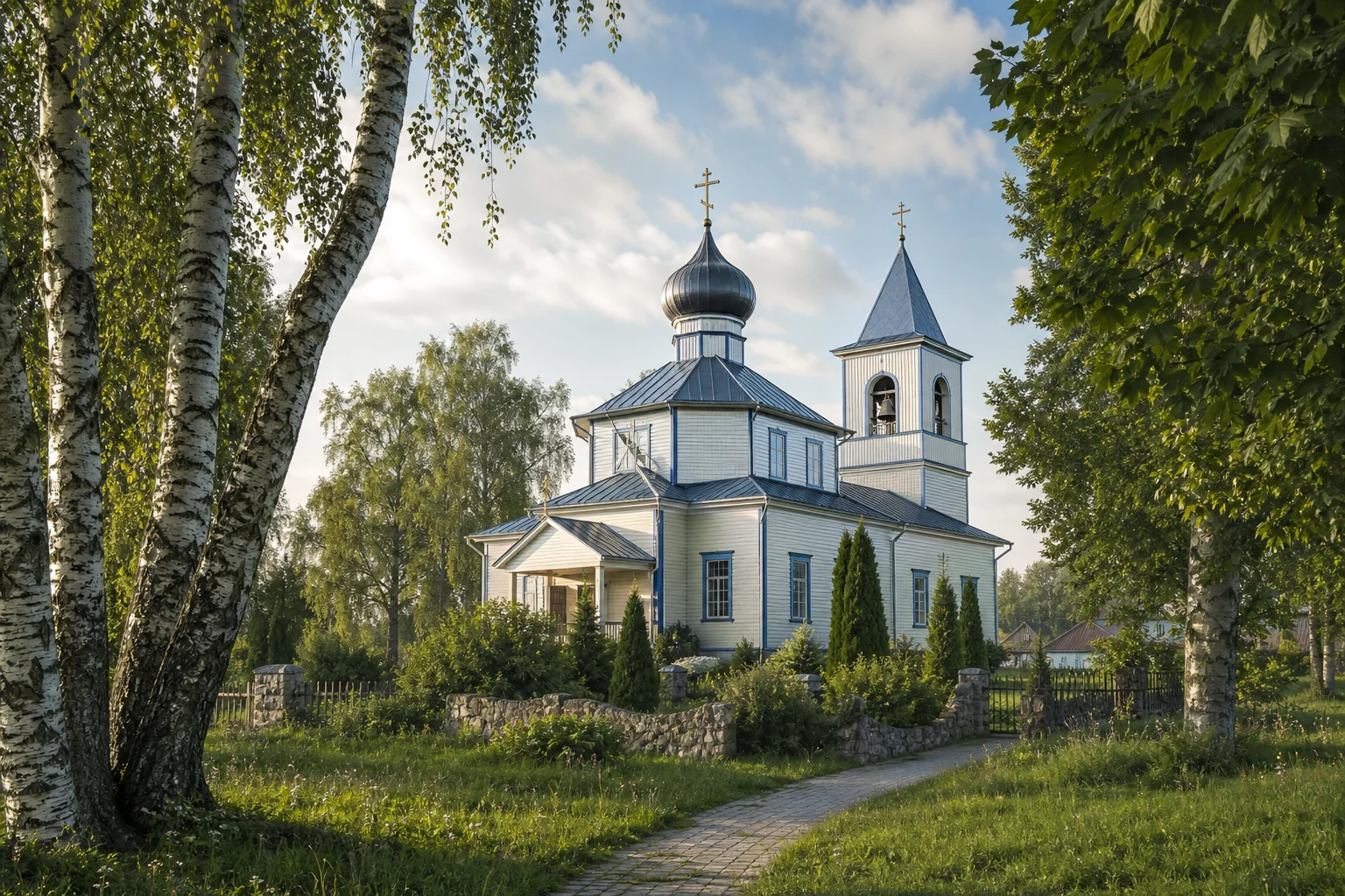 Лясковичи, церковь Рождества Богородицы (дерев.)