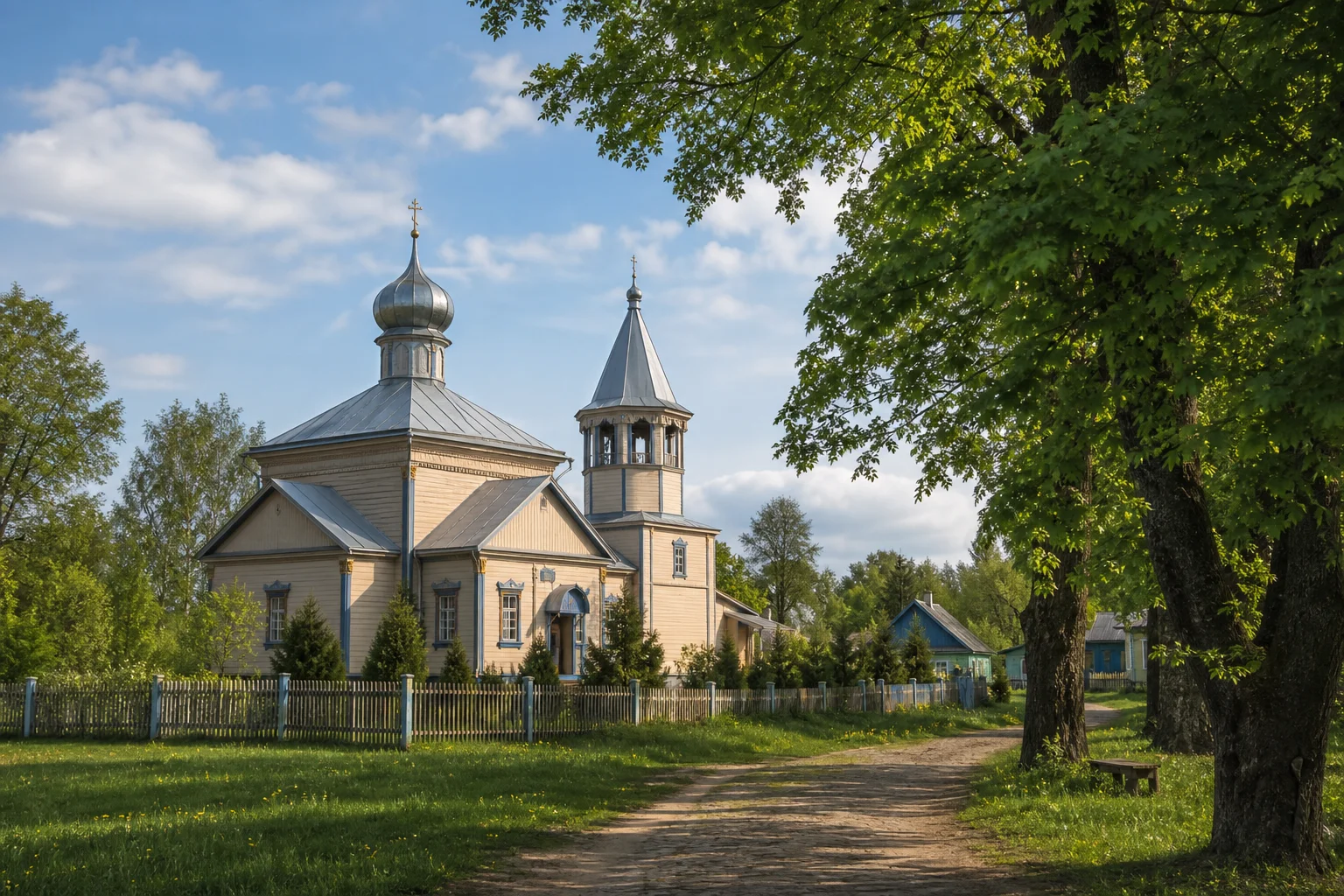 Лыковичи, церковь св. Ильи (дерев.)