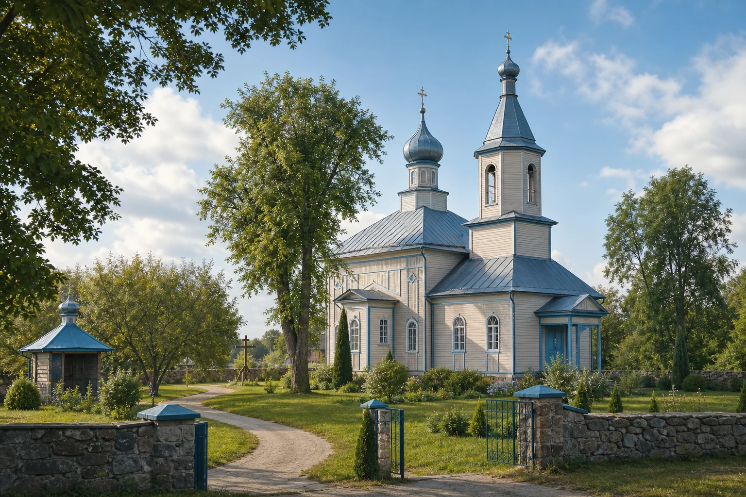 Люшнево, церковь Успенская