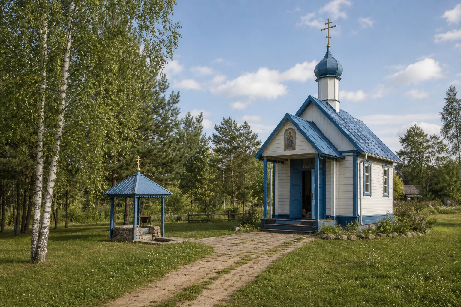 Мацевичи, часовня придорожная