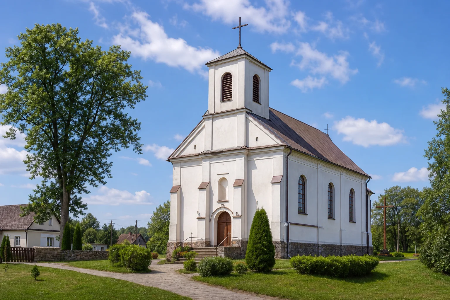 Макаровцы, костел Крестовоздвиженский (дерев.)