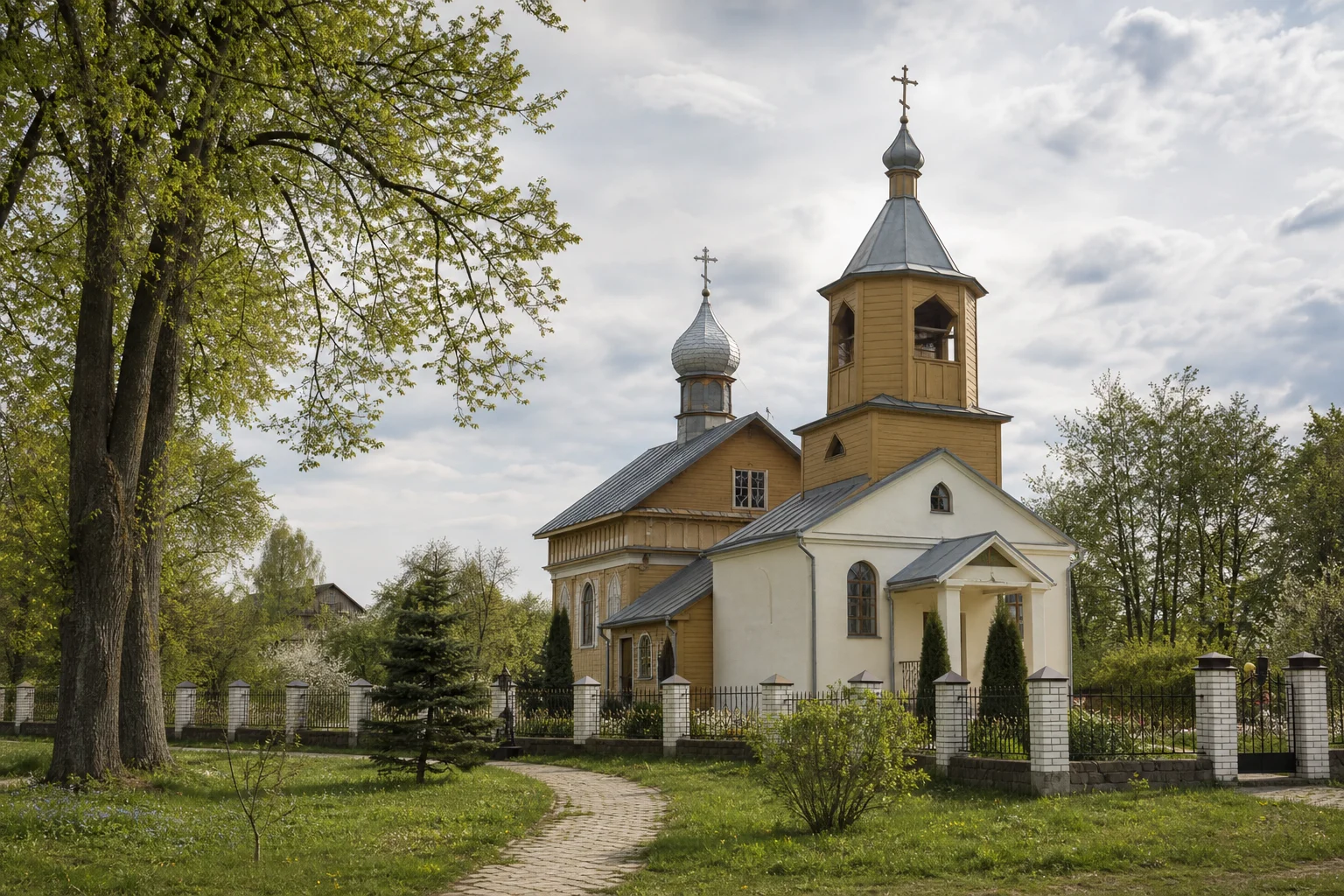 Мал. Берестовица, церковь св. Дмитрия Солунского