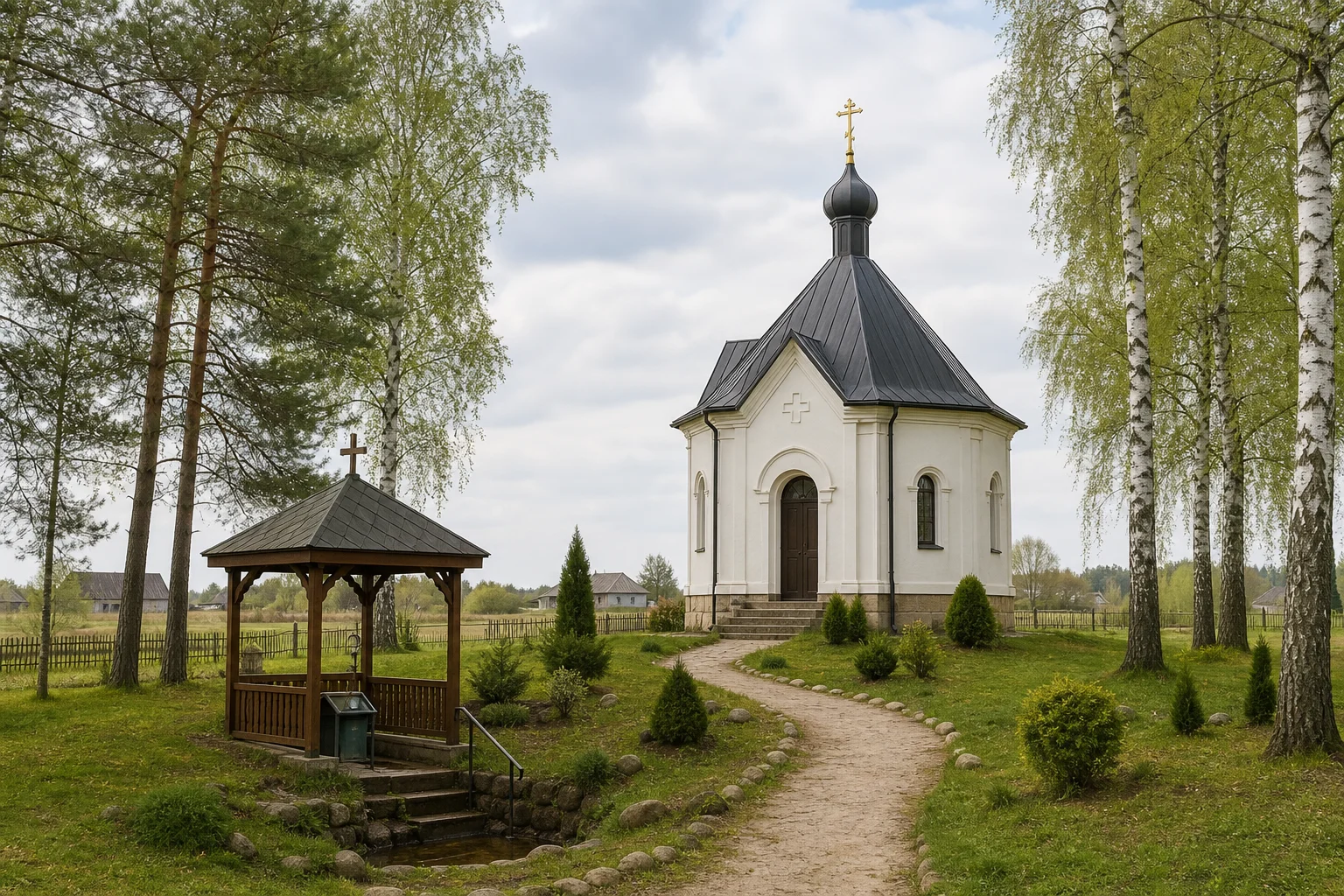 Мал. Борздынь, часовня-усыпальница Вишневских