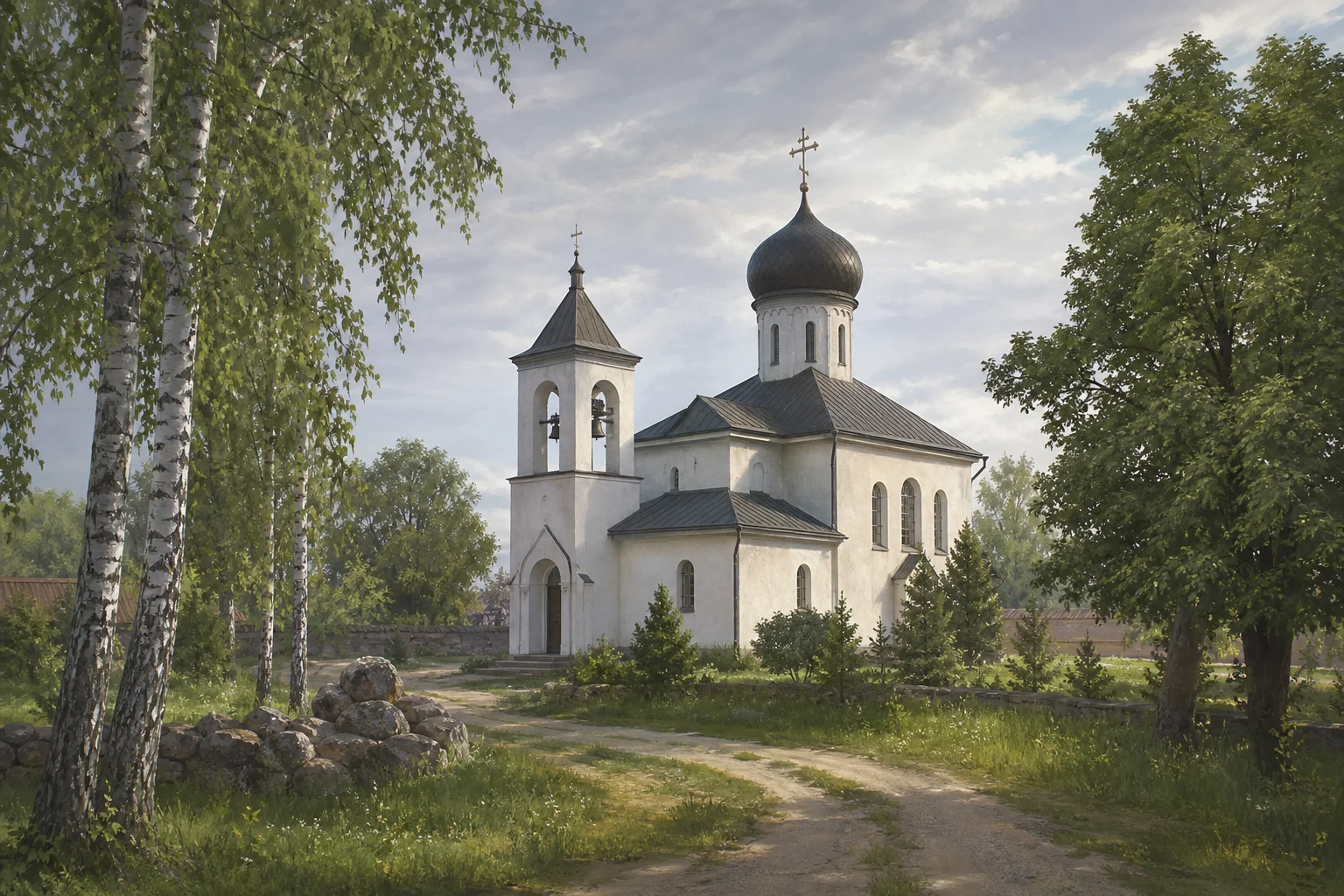 Малая Берестовица. Церковь Святого Дмитрия Солунского