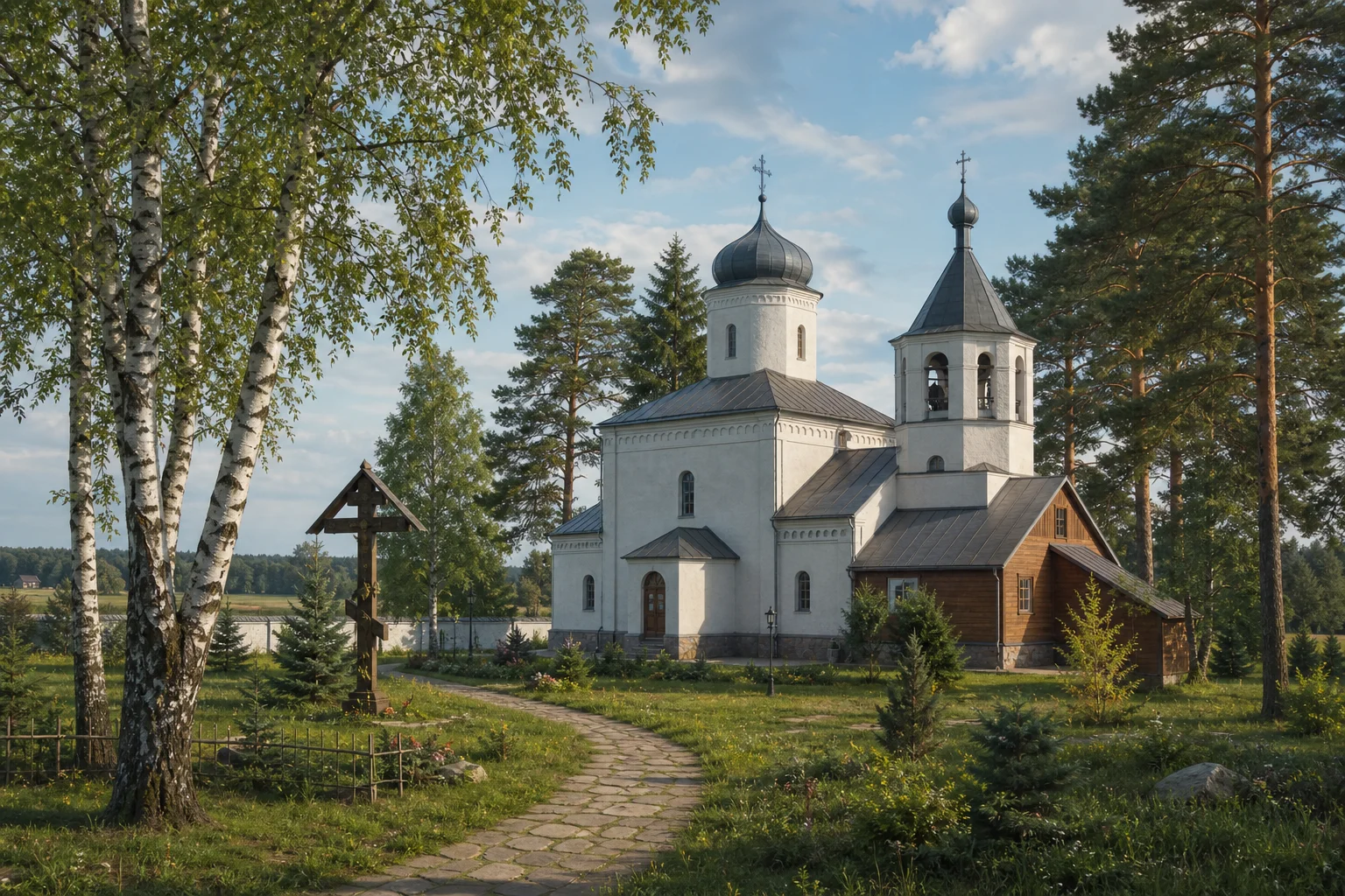 Малые Ляды. Ляденский мужской монастырь