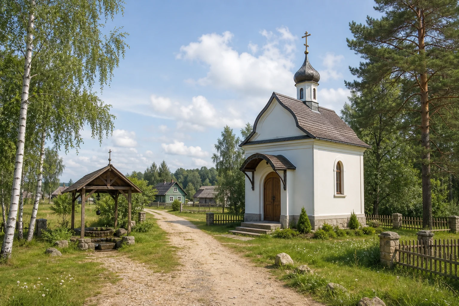 Медрики, часовня придорожная