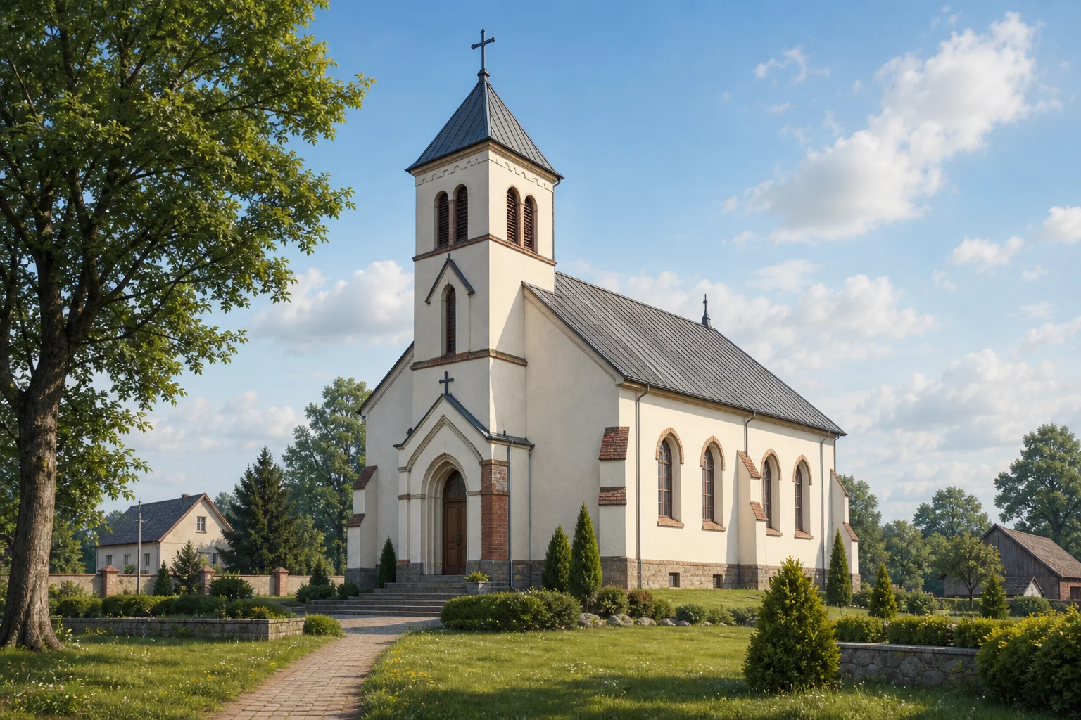 Медведичи, костел св. Петра и Павла