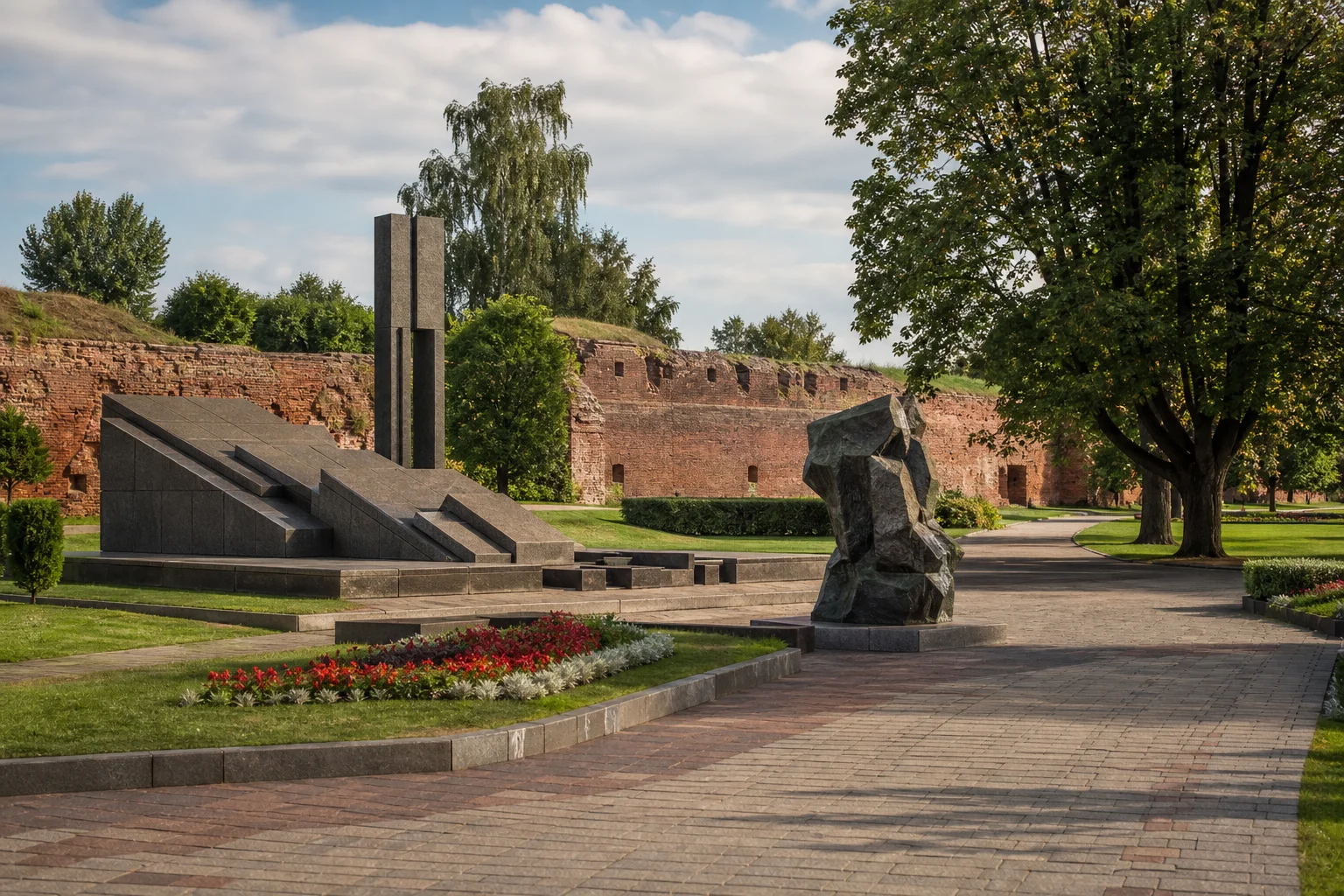 Мемарыяльны комплекс "Брестская крэпасць-герой": галовны вваход
