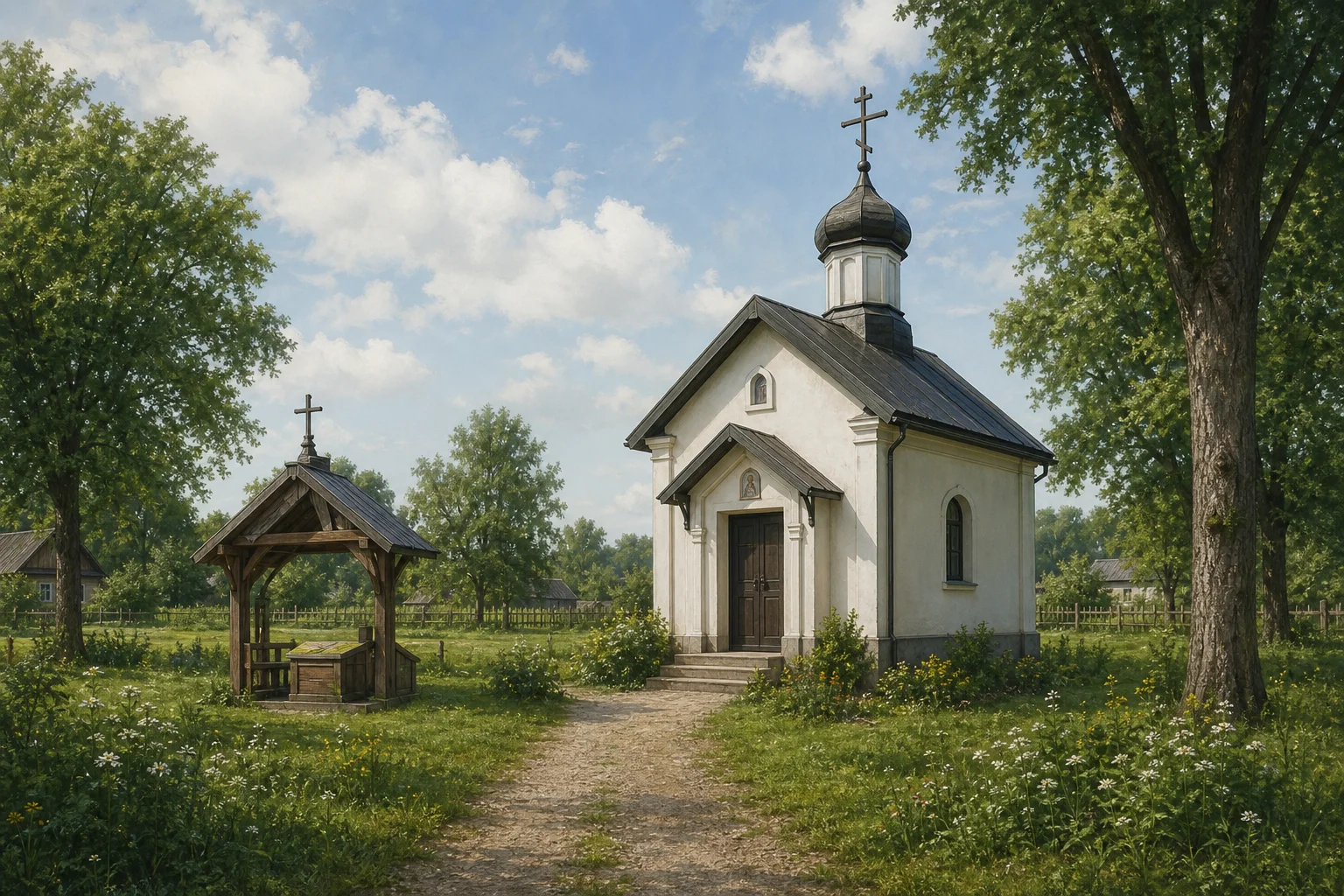 Мемориальная часовня (а.г.Лесная)