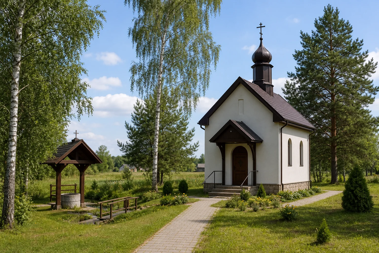 Мемориальная часовня в деревне Чижевщина