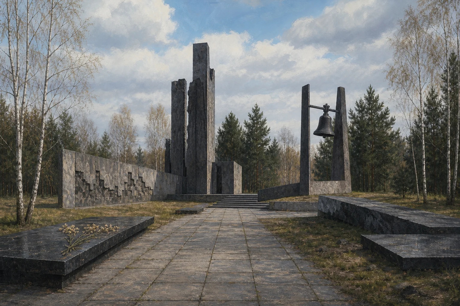 Мемориальный комплекс «Памяти сожженных деревень Могилевской области» в Борках