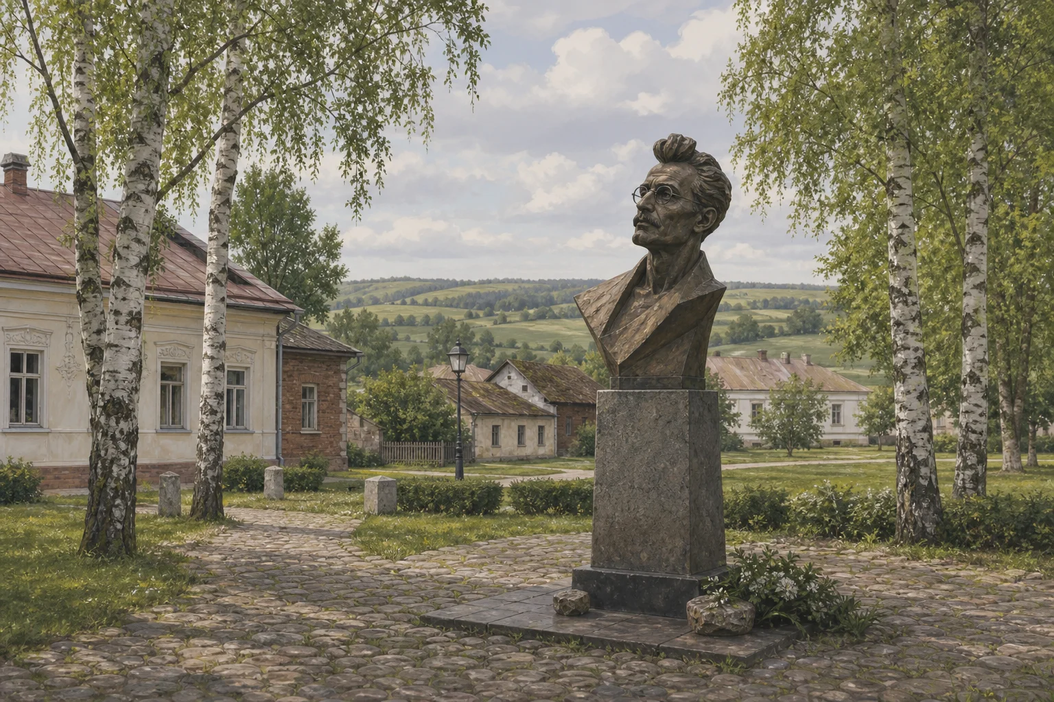 Мемориальный памятник Элиэзеру Бен-Иегуде в Лужках