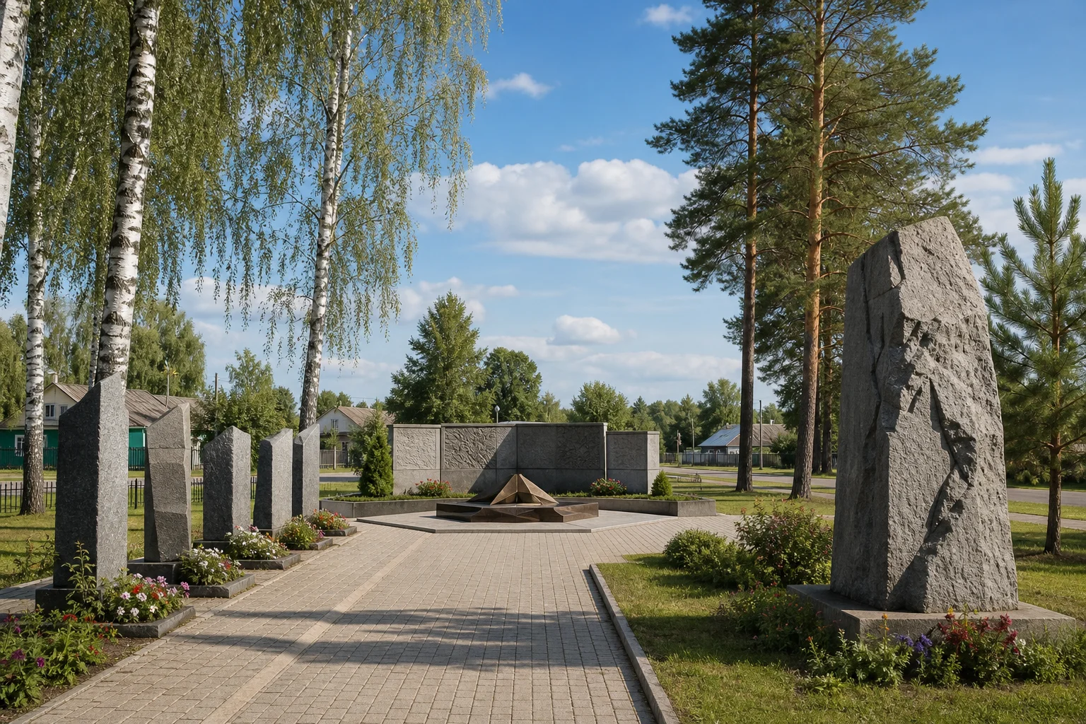 Мемориальный комплекс памяти погибших воинов-интернационалистов в Лельчицах