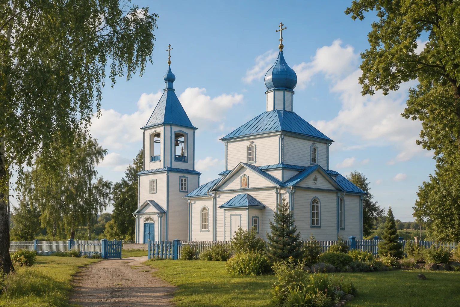 Михайловская церковь с колокольней