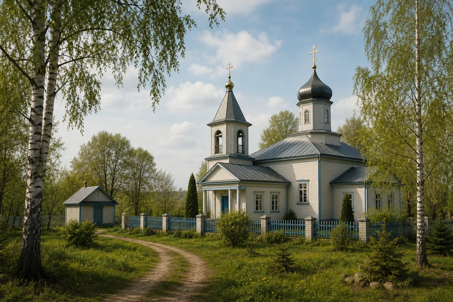 Миловиды. Церковь Сергия Радонежского