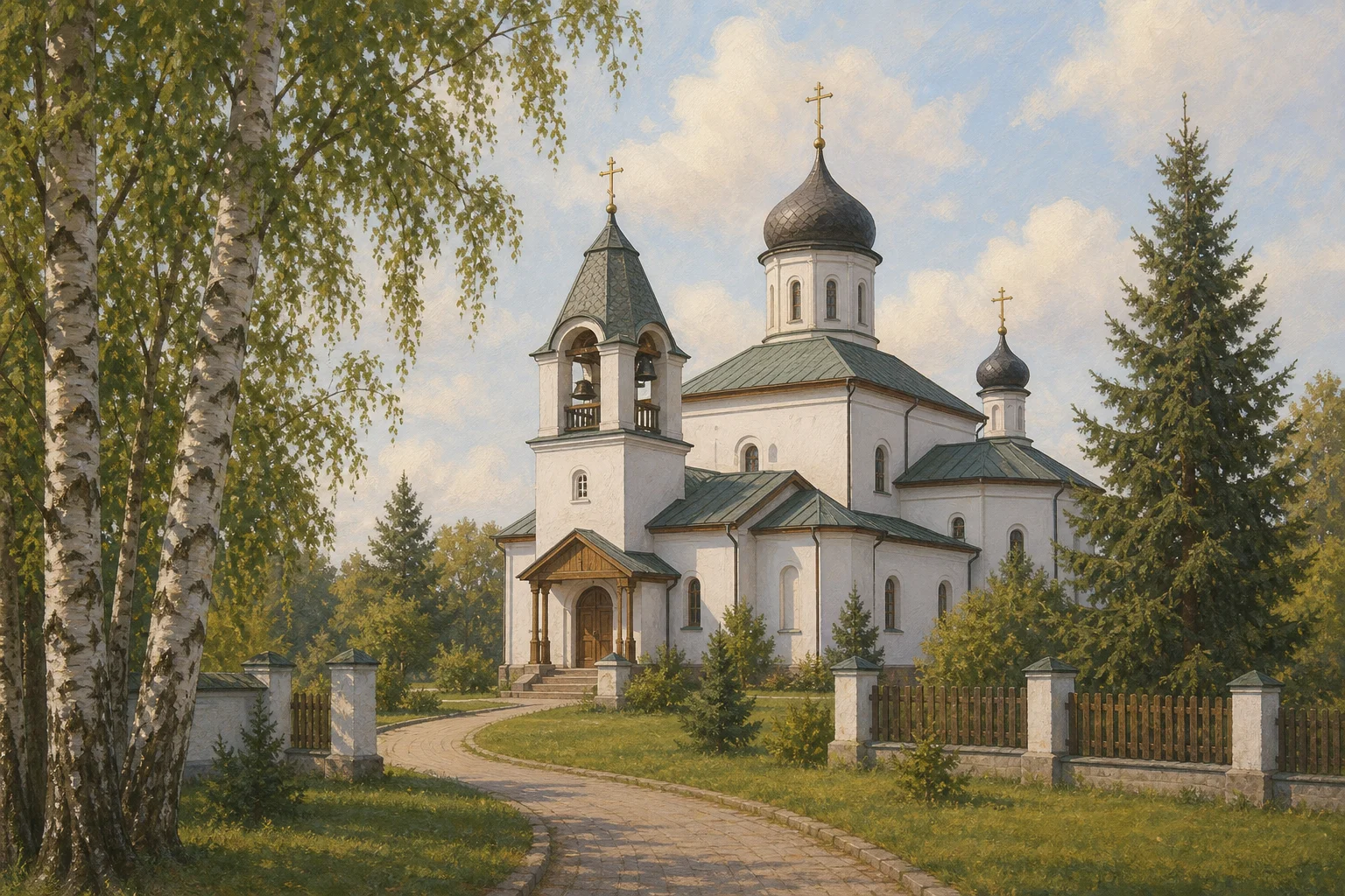 Минск. Всехсвятская церковь