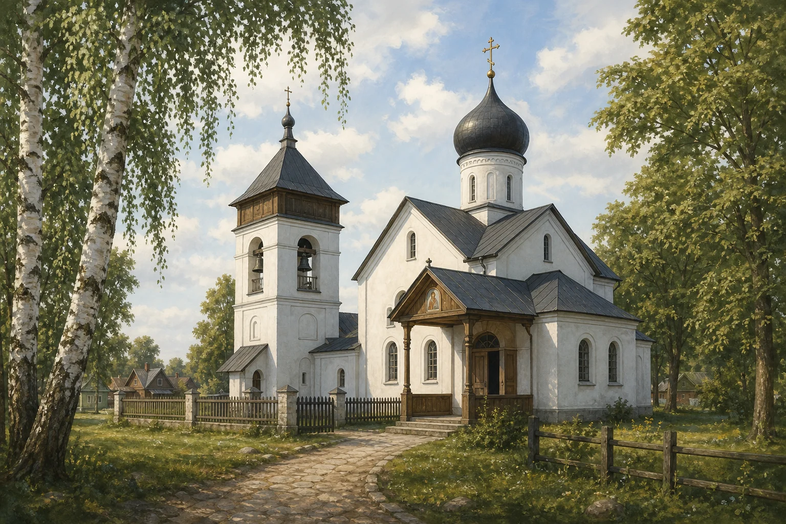 Минск. Замковая церковь