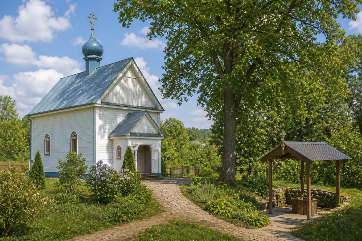 Мир, часовня правосл. Заславских