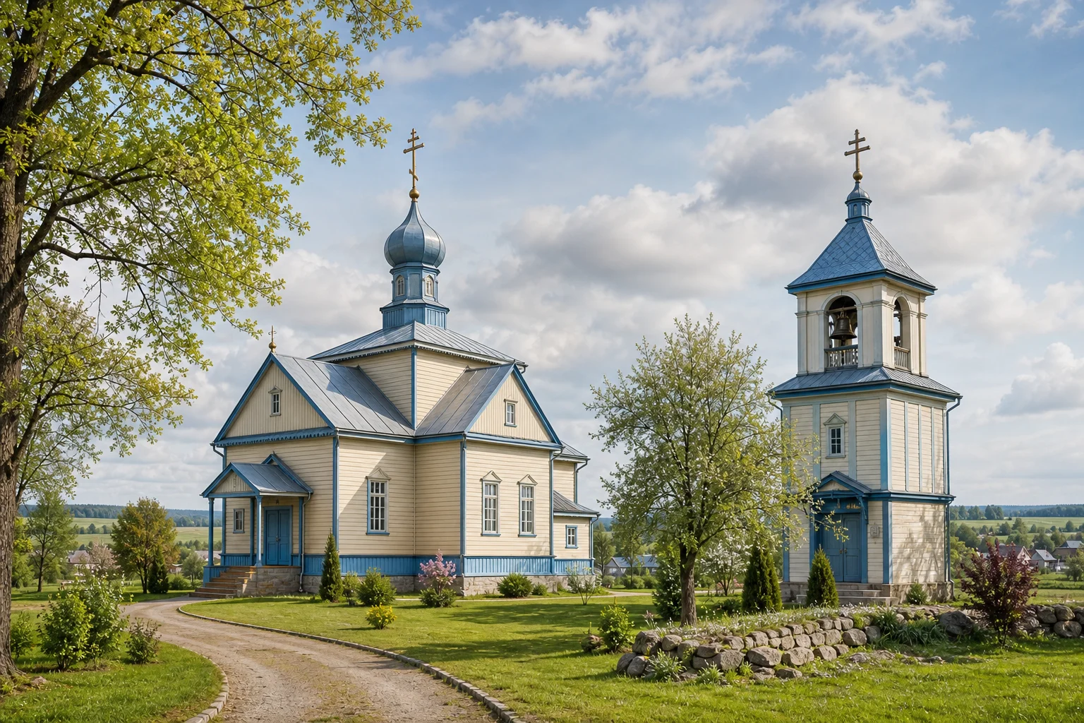 Миратичи, колокольня церкви св. Михаила Архангела (дерев.)