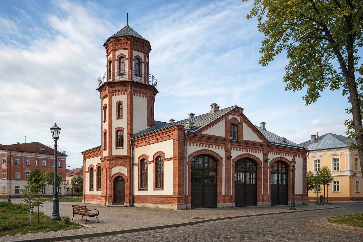 Могилев, пожарное депо