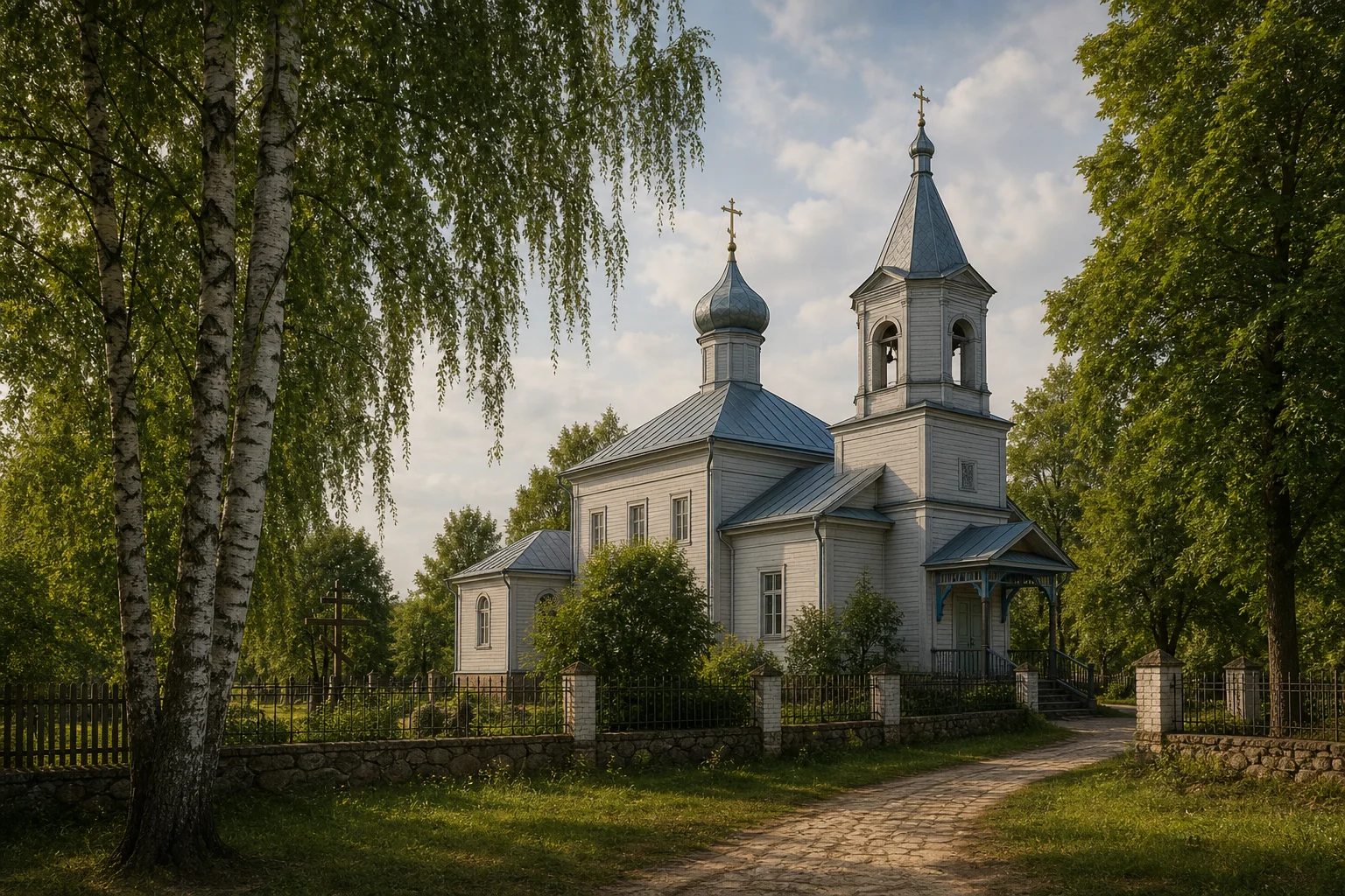 Мохро, церковь св. Петра и Павла (дерев.)
