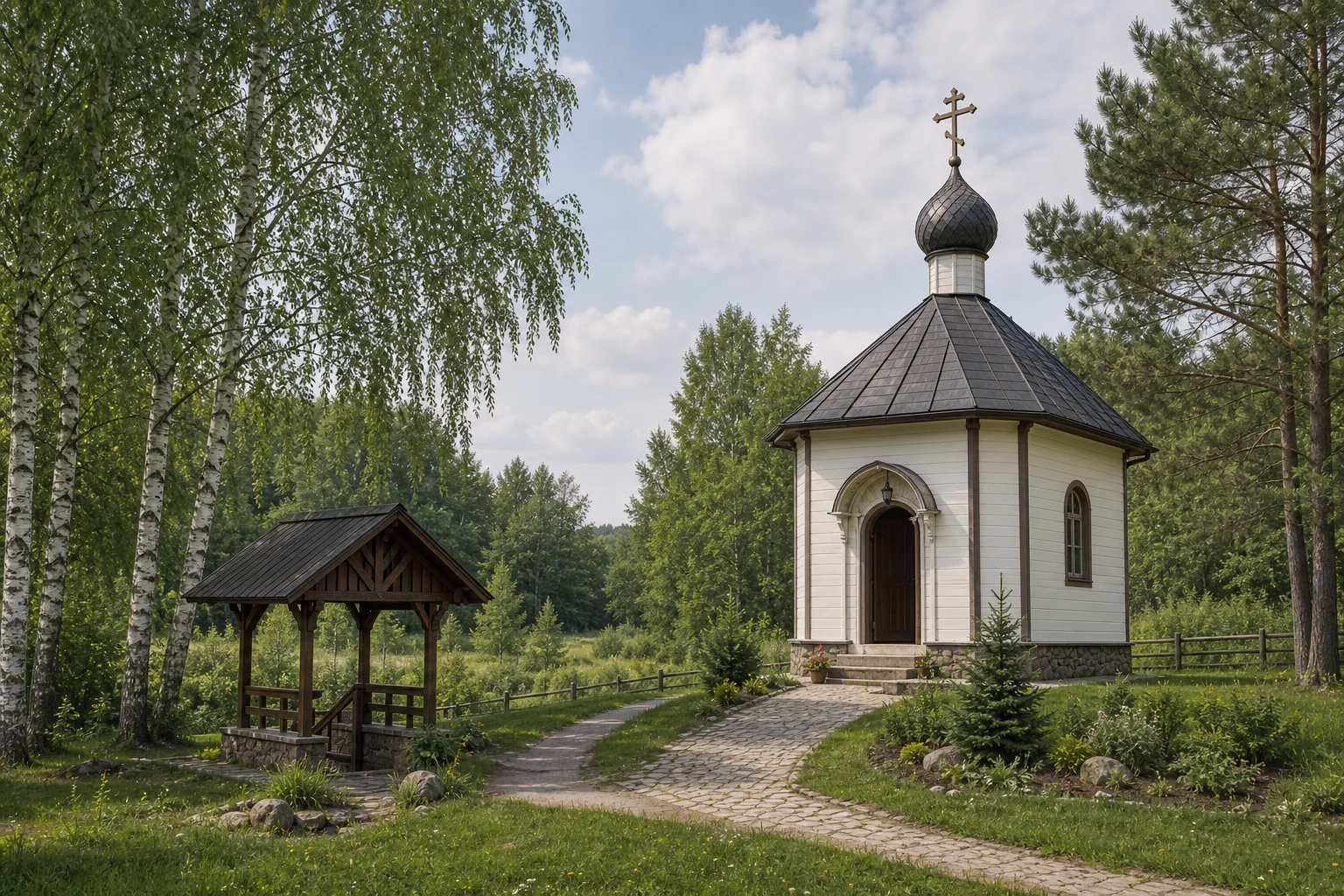 Молодечно, часовня придорожная