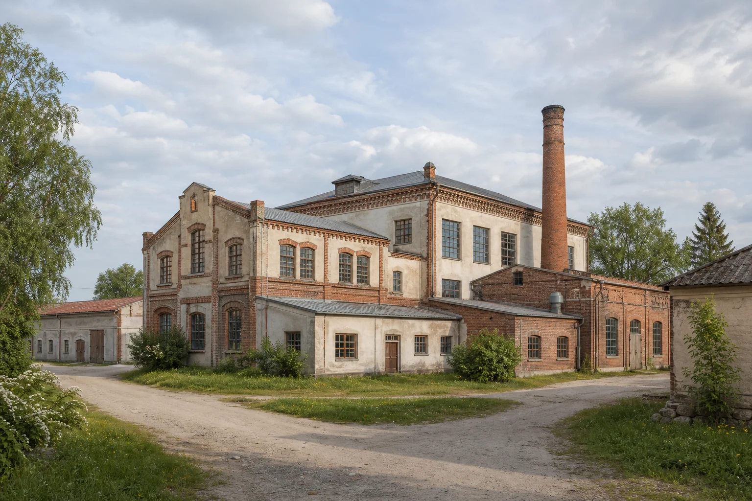Морино, труба кирпичного завода