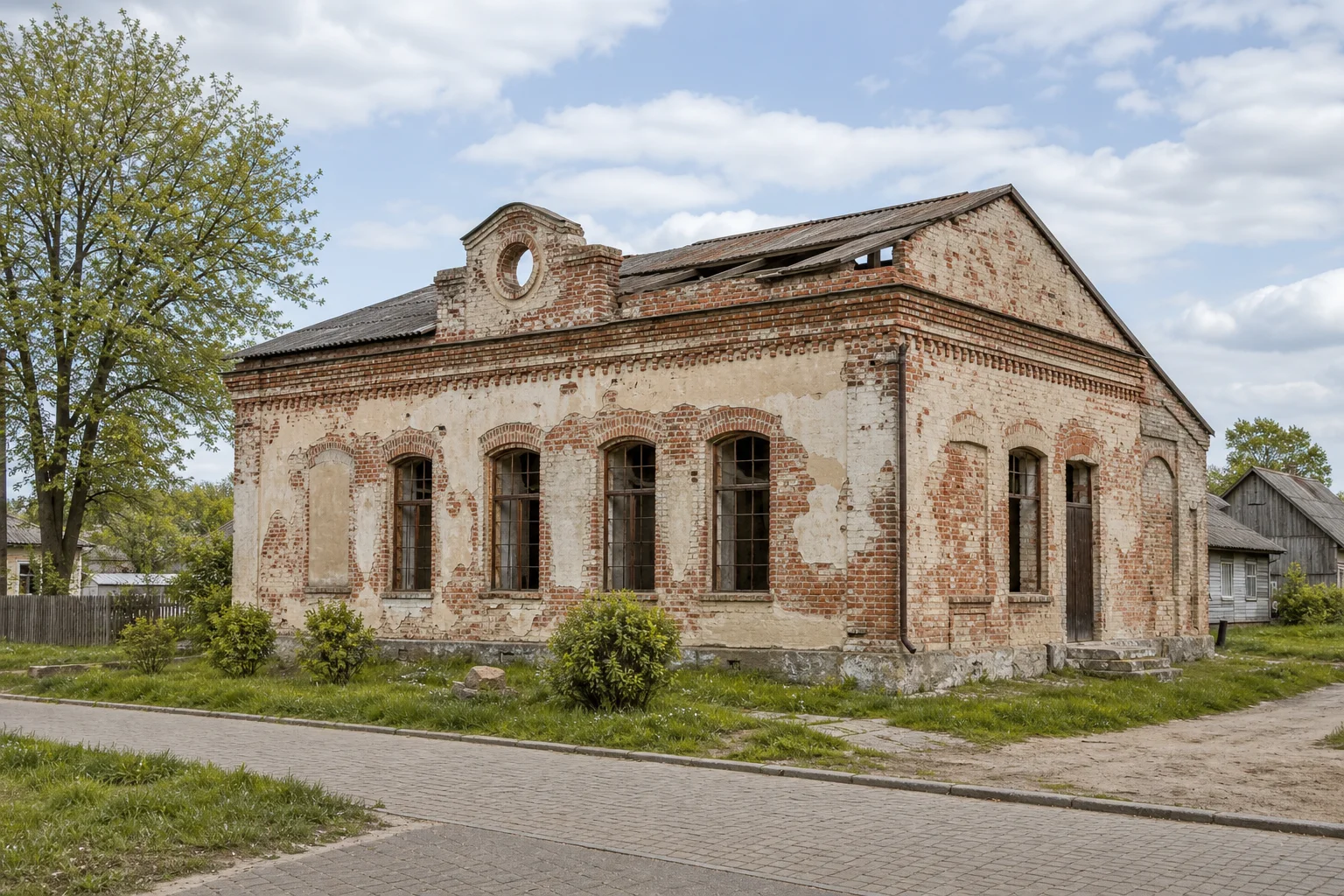 Муровано-Ошмянка, типография (руины)