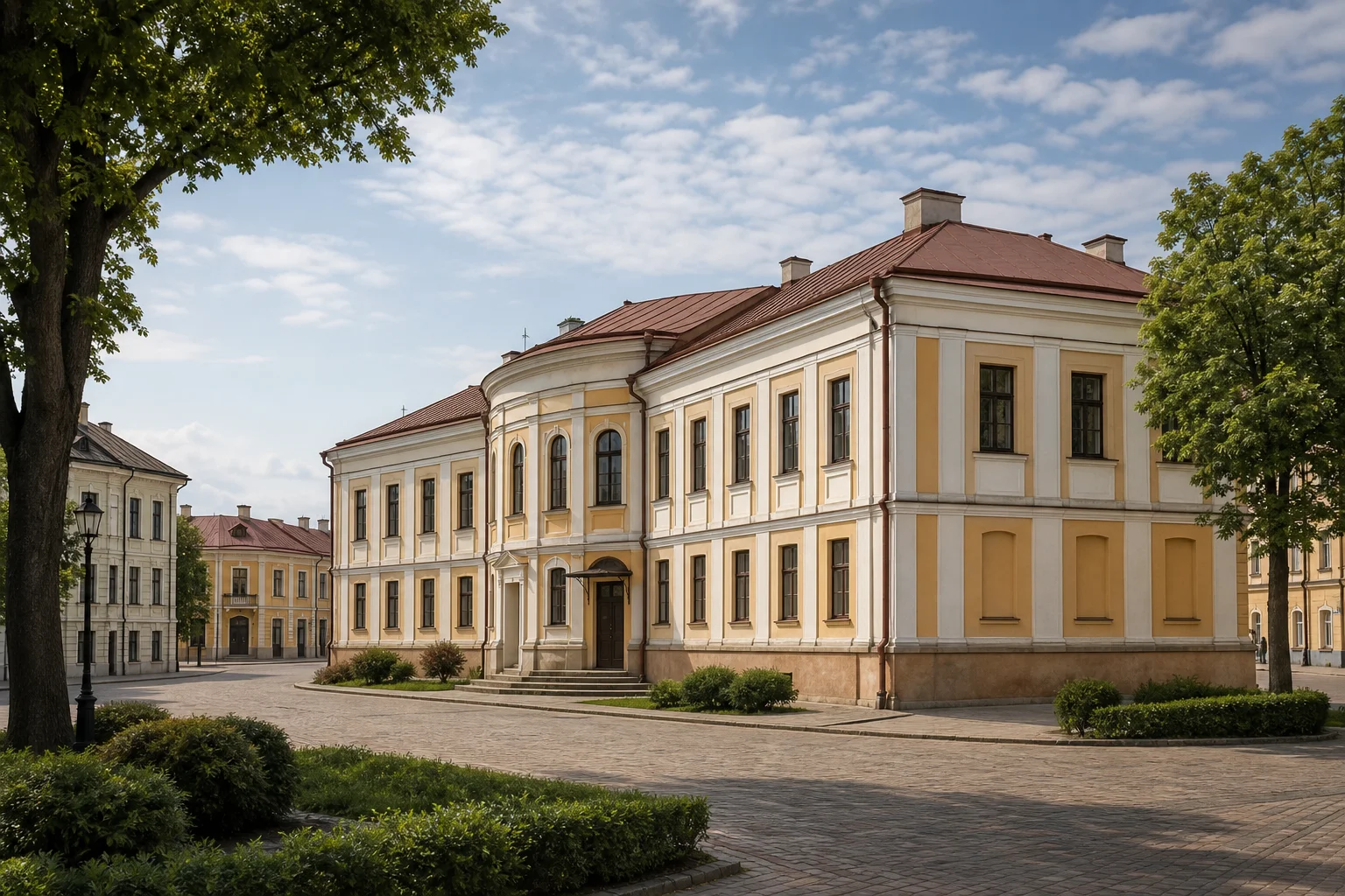 Музыкальная школа в Гродно ("Кривая официна")