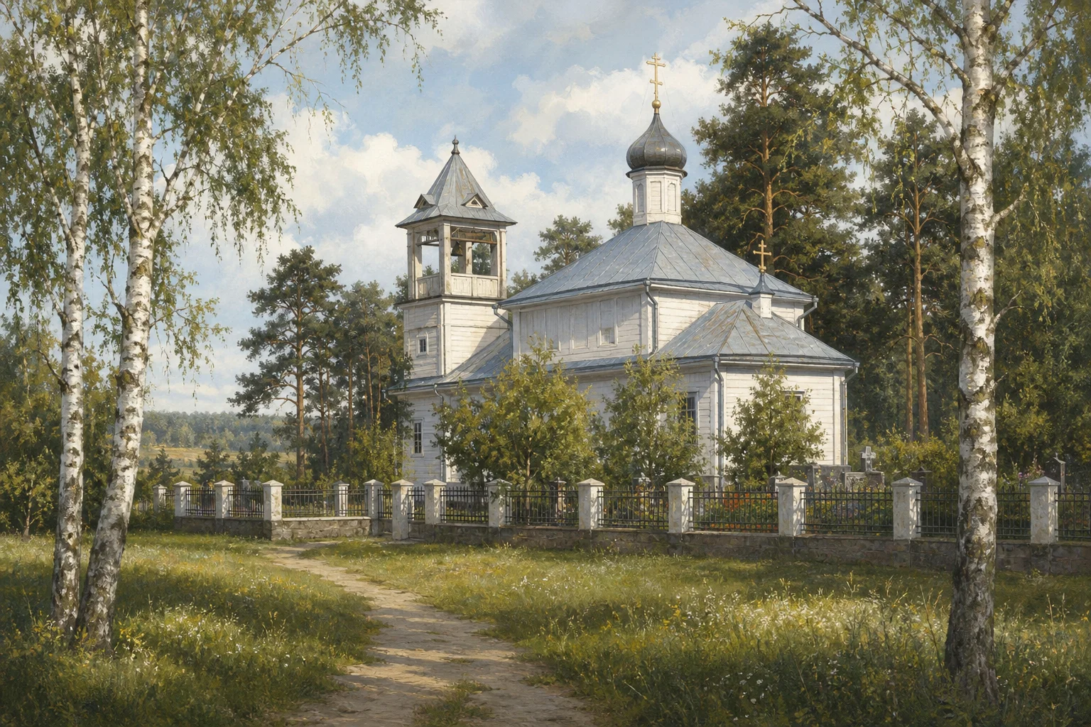 Начь, церковь св. Михаила Архангела (дерев.)