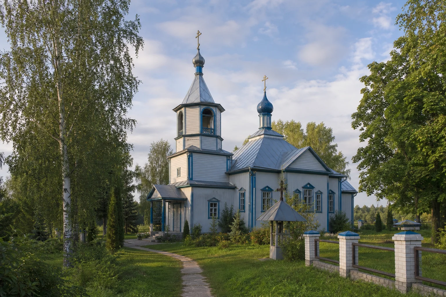 Нагорное, церковь Спасо-Преображенская (дерев.)