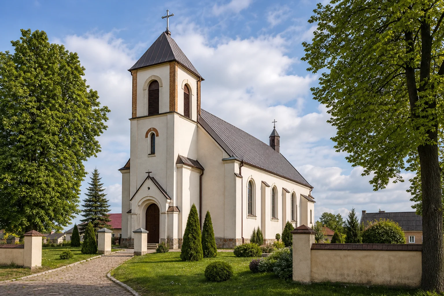 Нестанишки, костел Богоматери